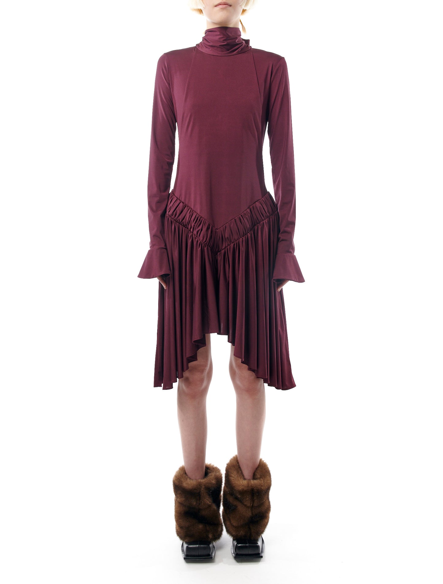 Fidan Novruzova Samia Cherry Dress