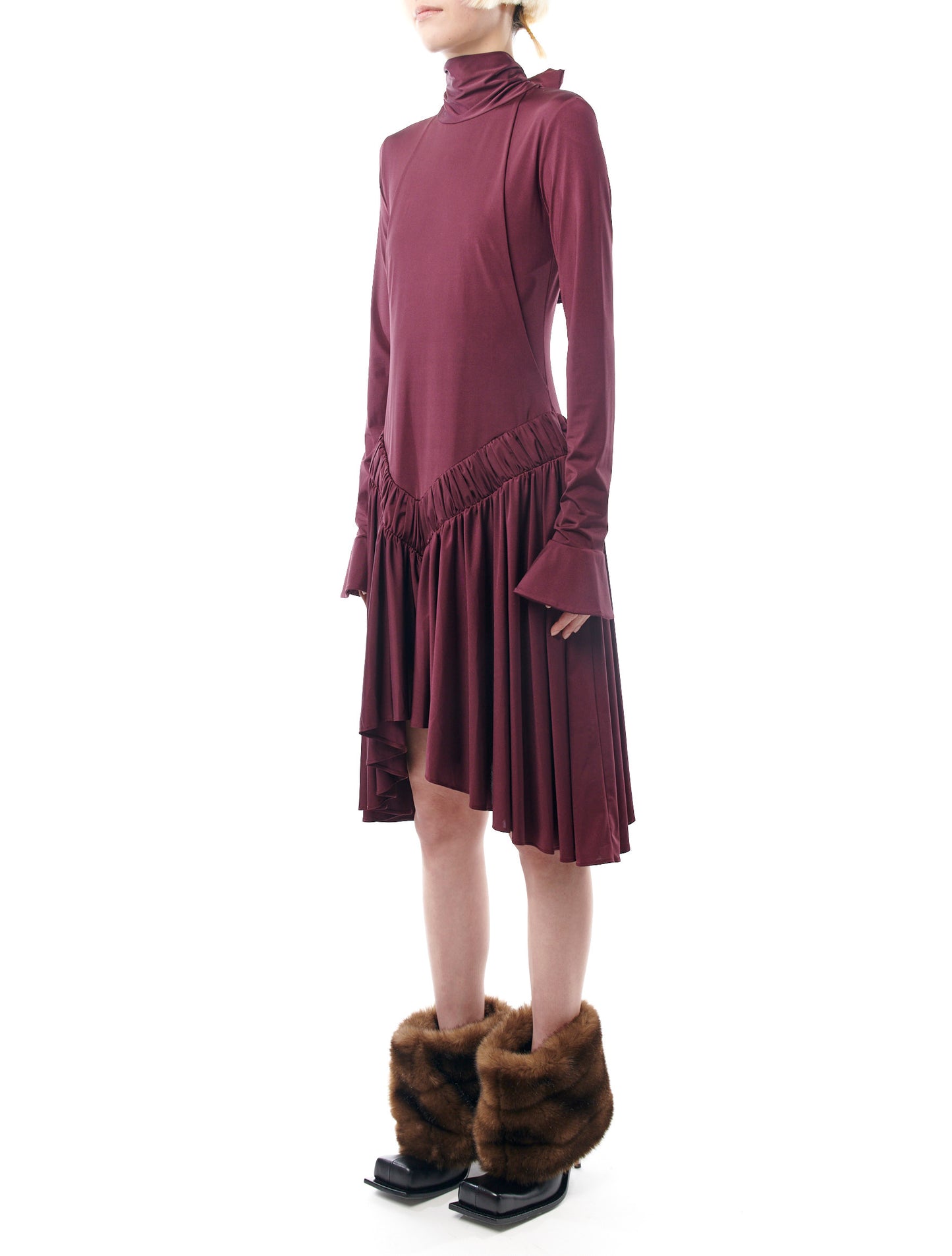 Fidan Novruzova Samia Cherry Dress
