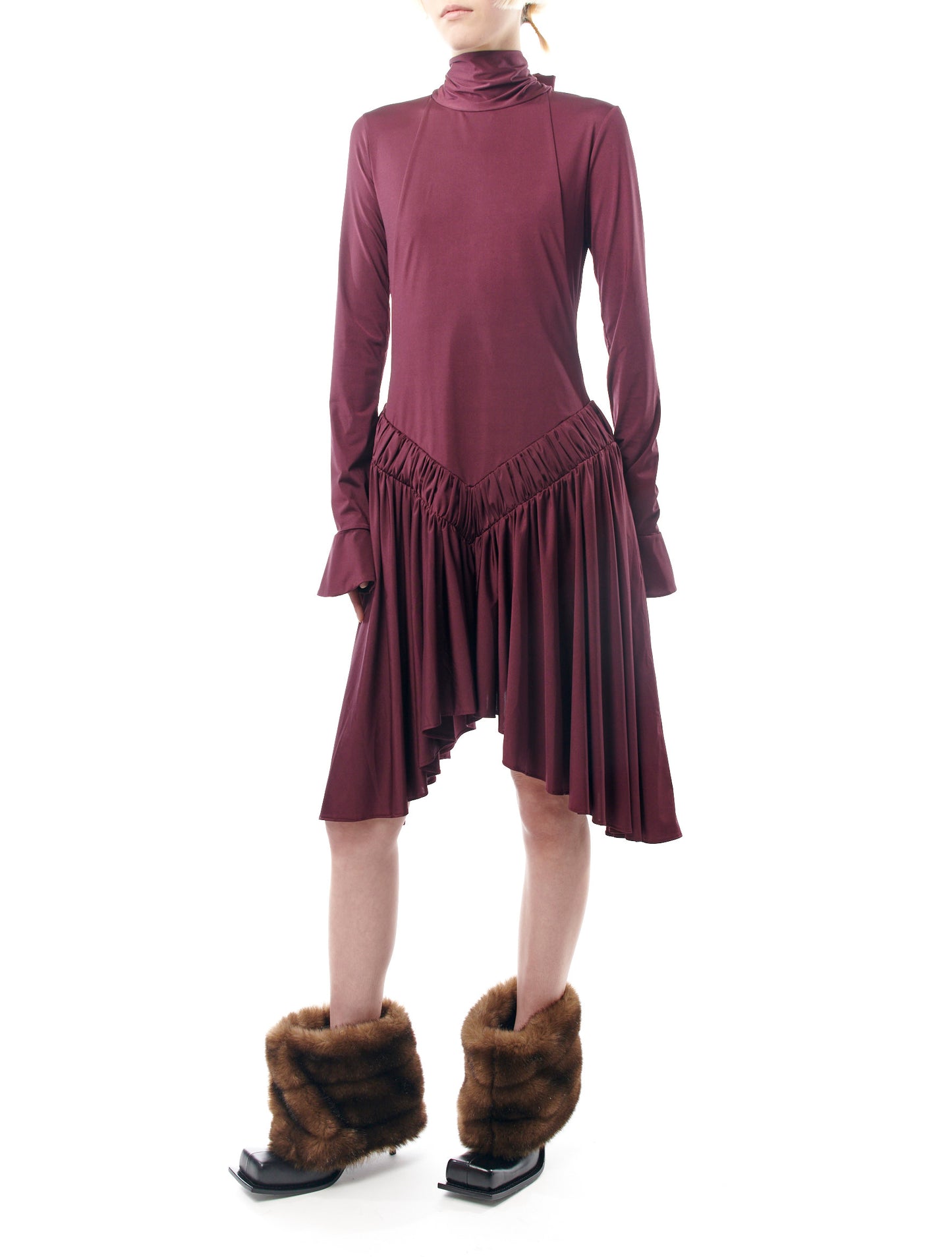 Fidan Novruzova Samia Cherry Dress