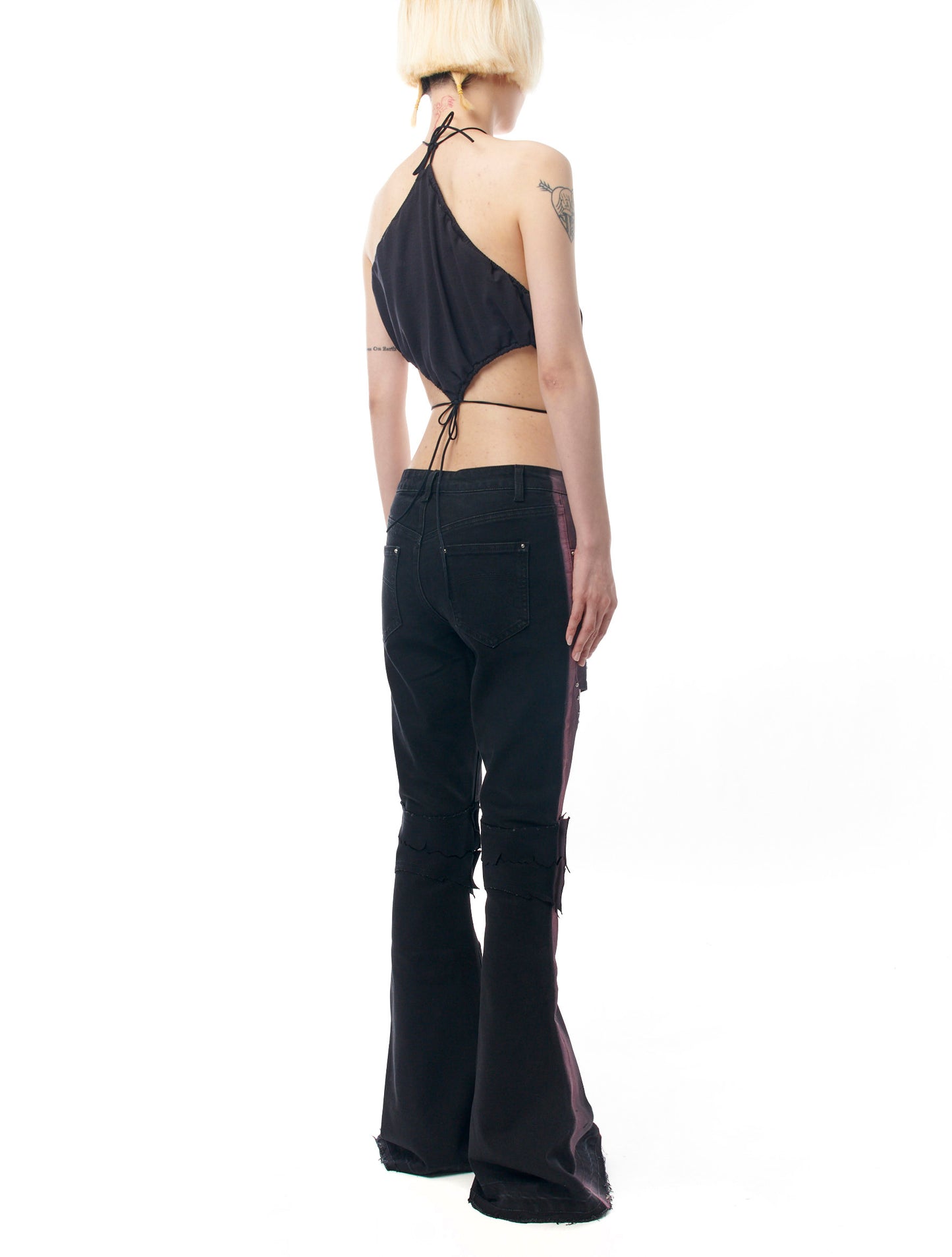 Rui Denim Cutout Bootcut Jeans