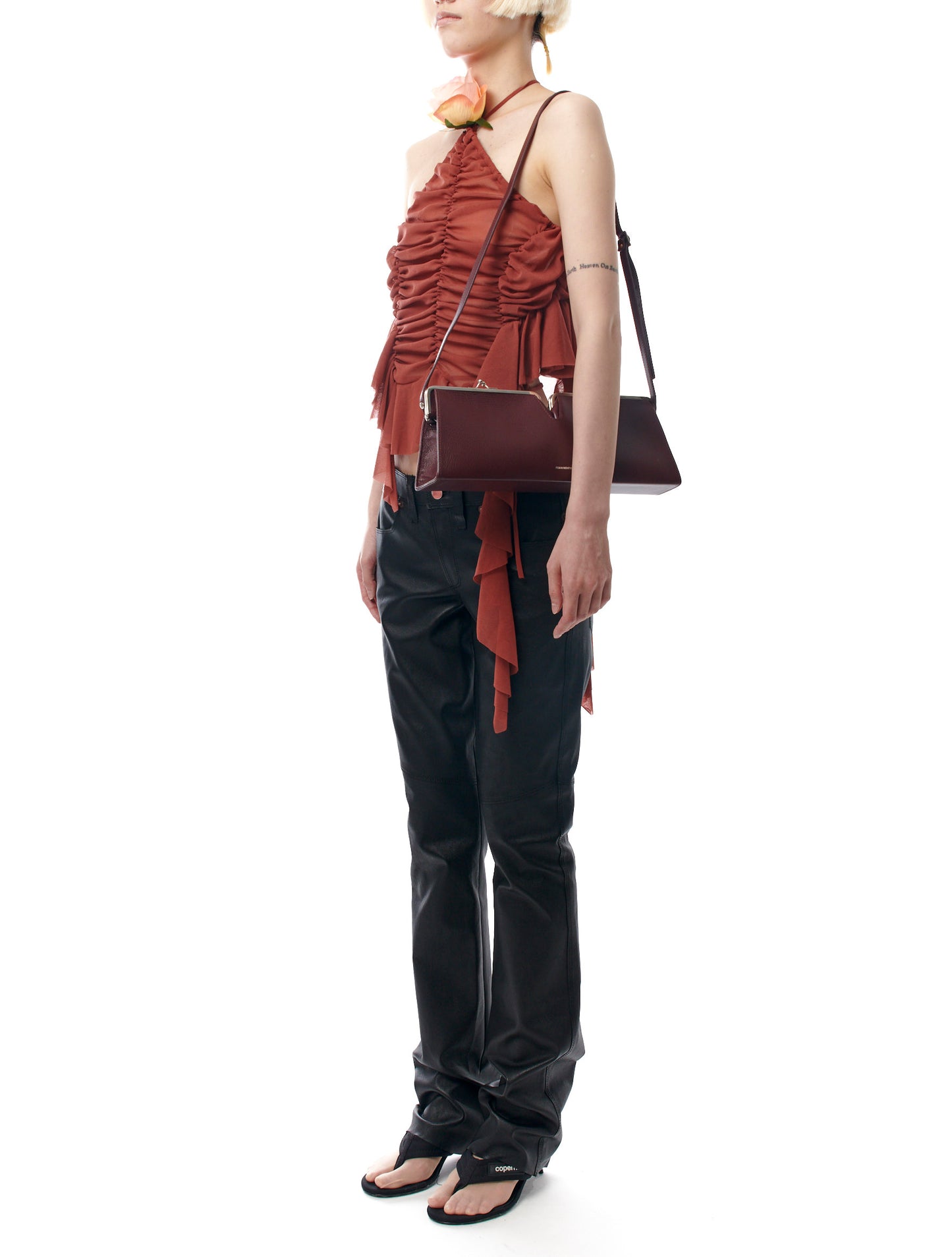 Fidan Novruzova Cherry Bibi Baguette Bag