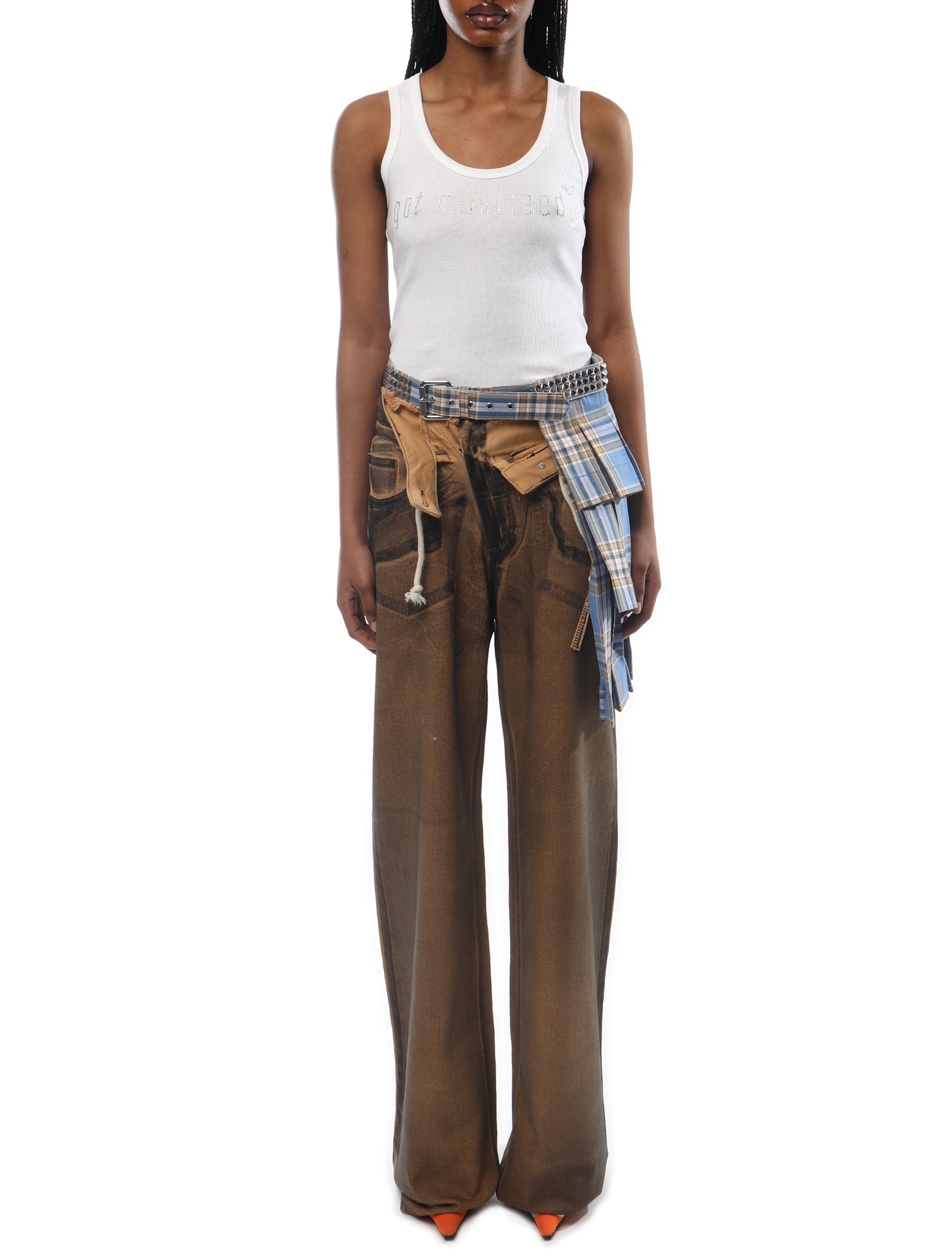 Collina Strada Lizzie Plaid Belt