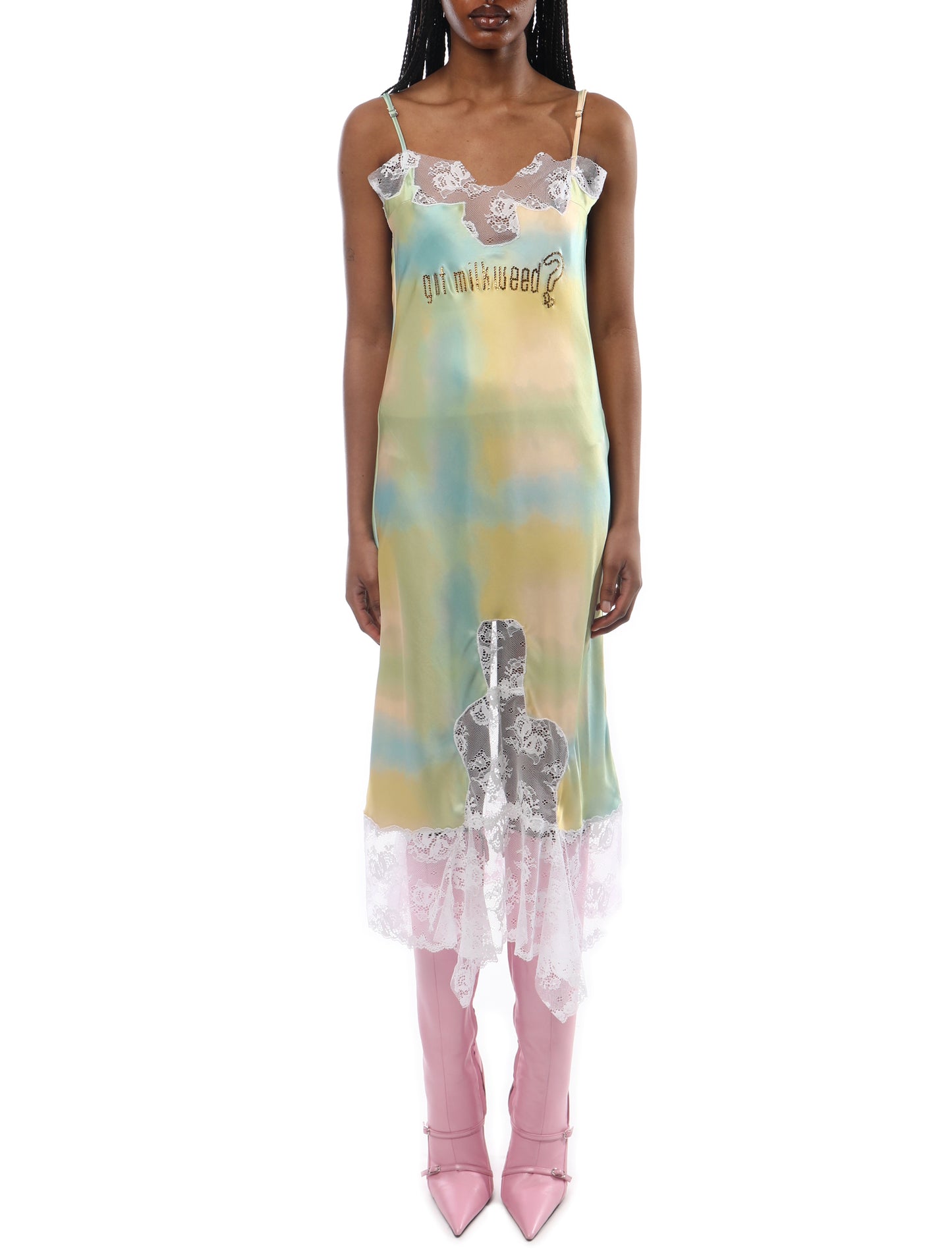 Collina Strada Ammi Rhinestone Dress
