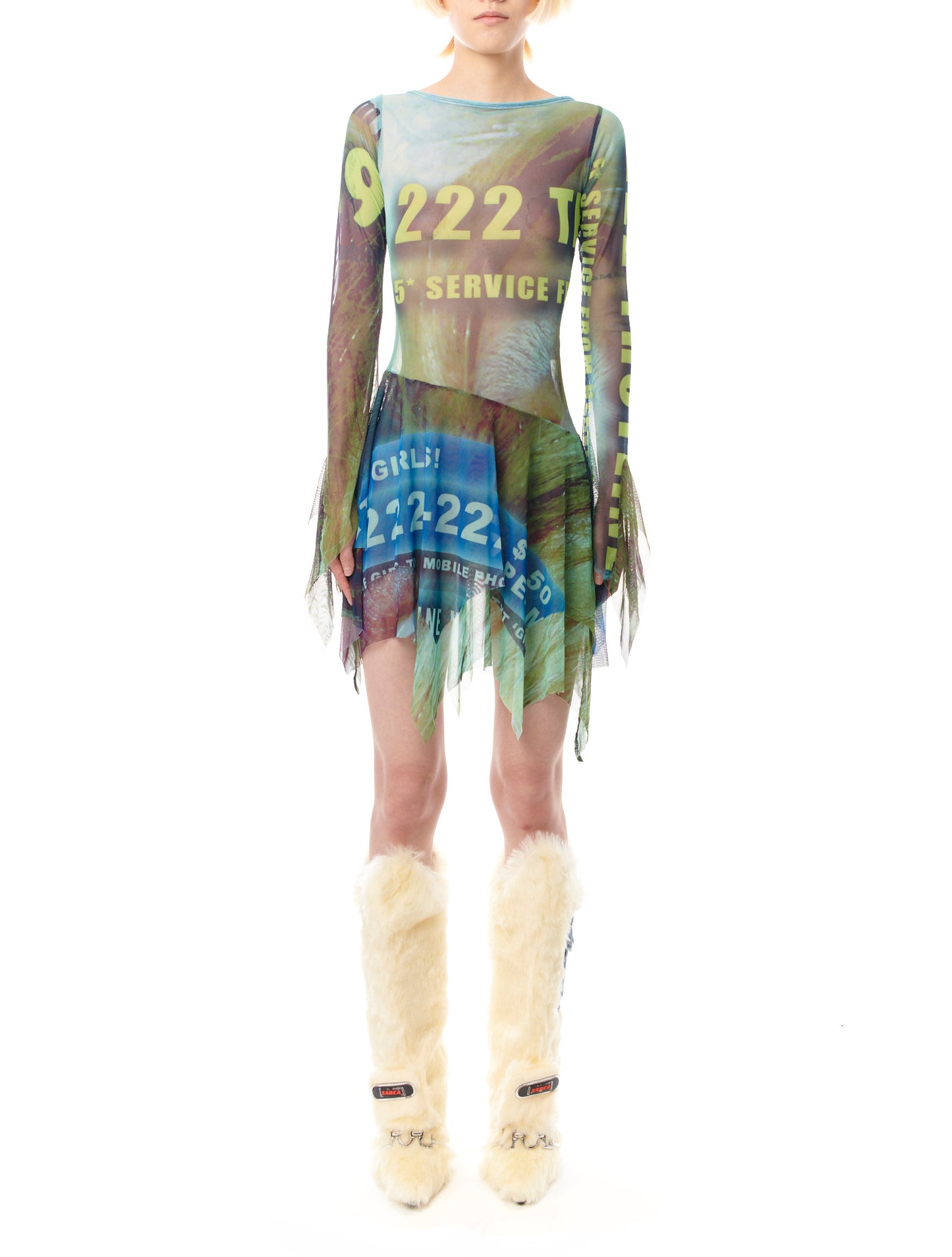 Cowboys of Habit Thotline Mesh Dress
