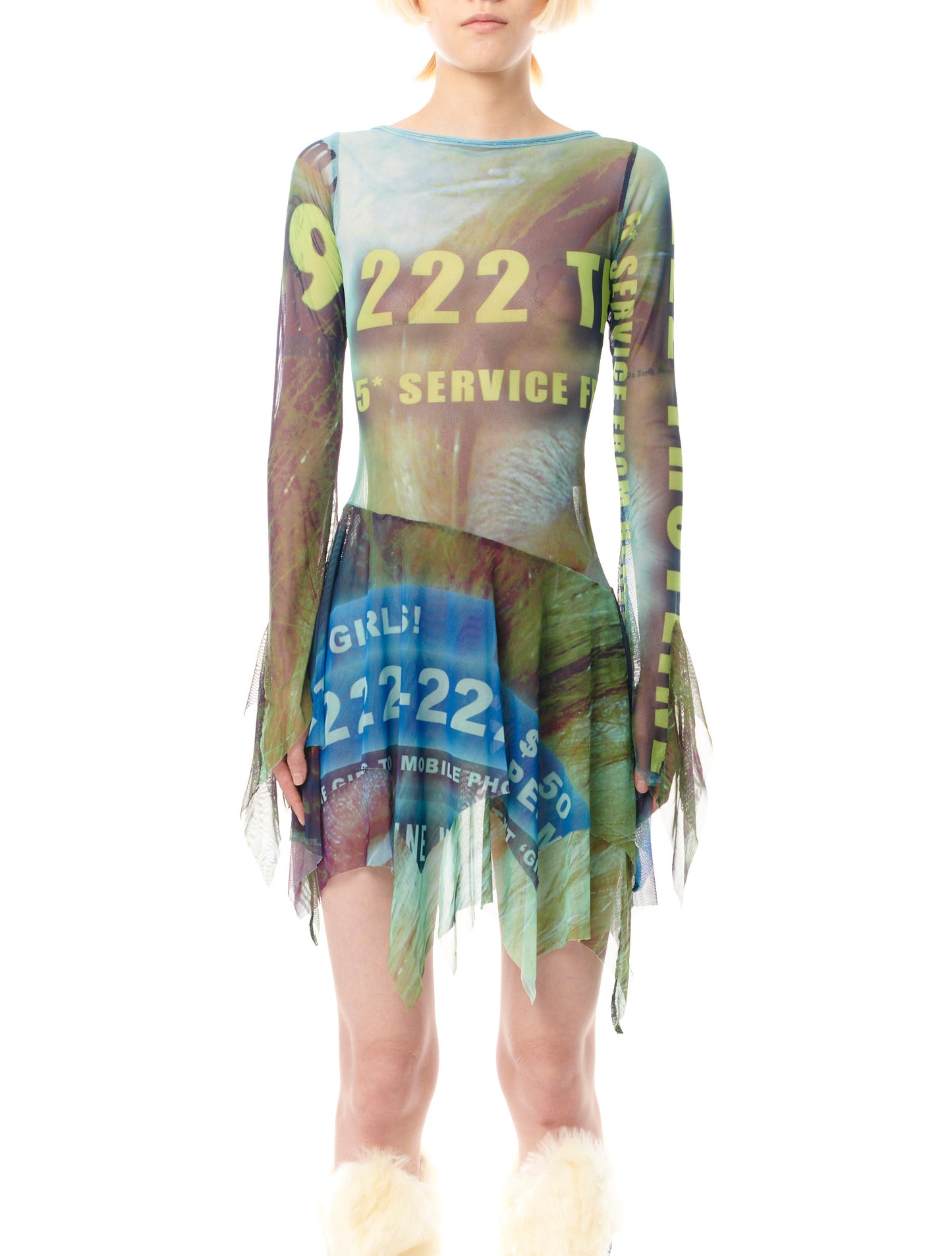 Cowboys of Habit Thotline Mesh Dress