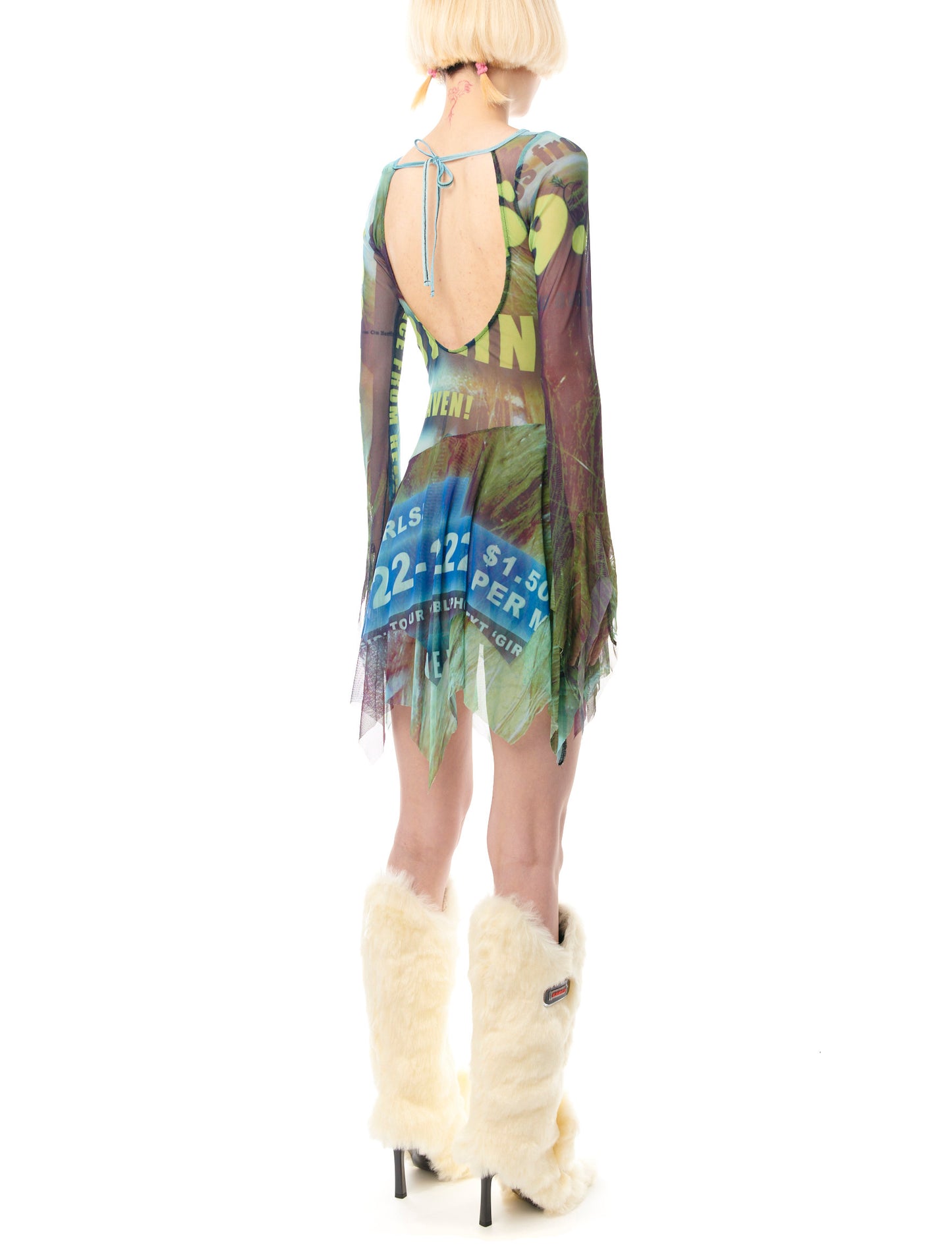 Cowboys of Habit Thotline Mesh Dress