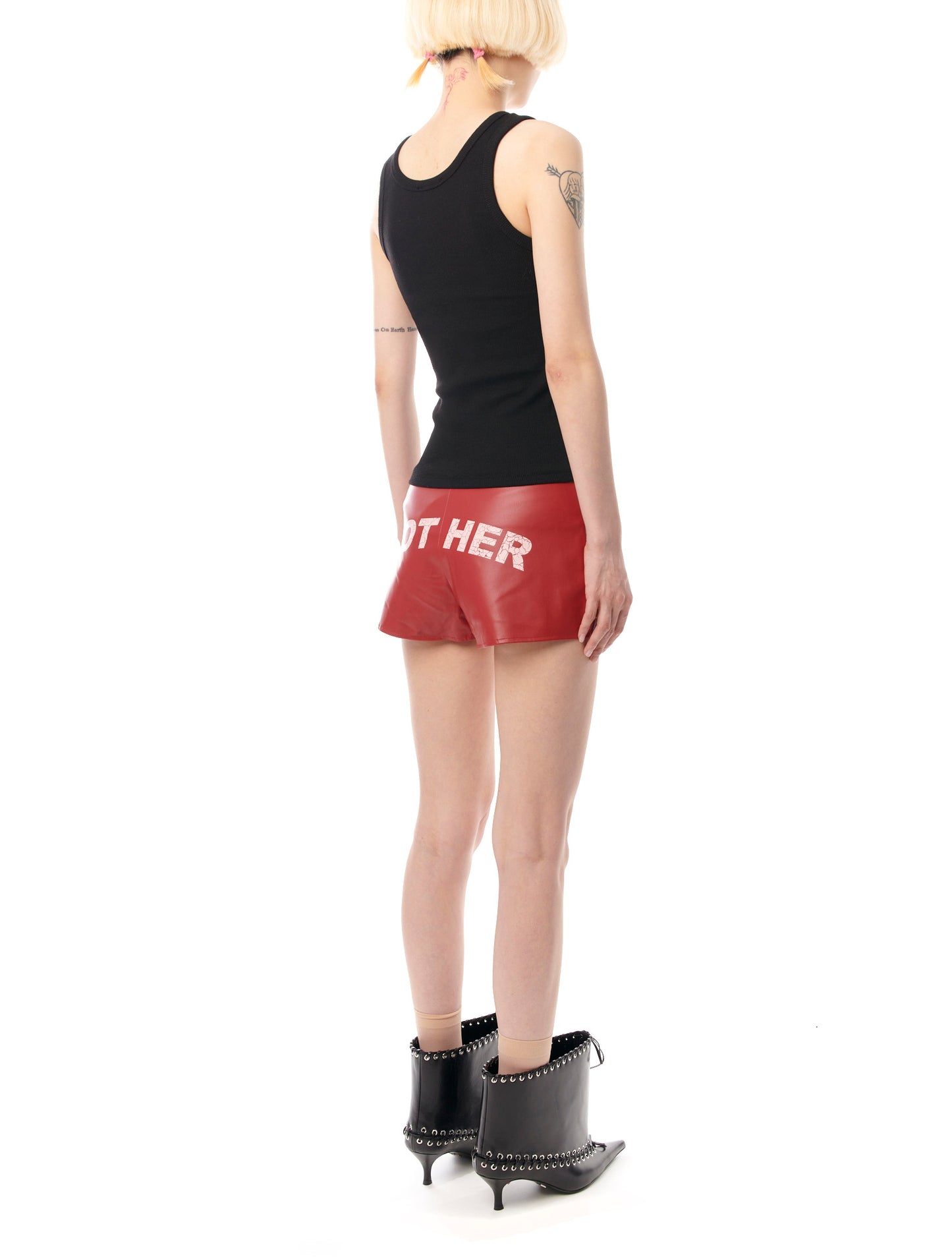 Cowboys of Habit Mother Faux Leather Shorts