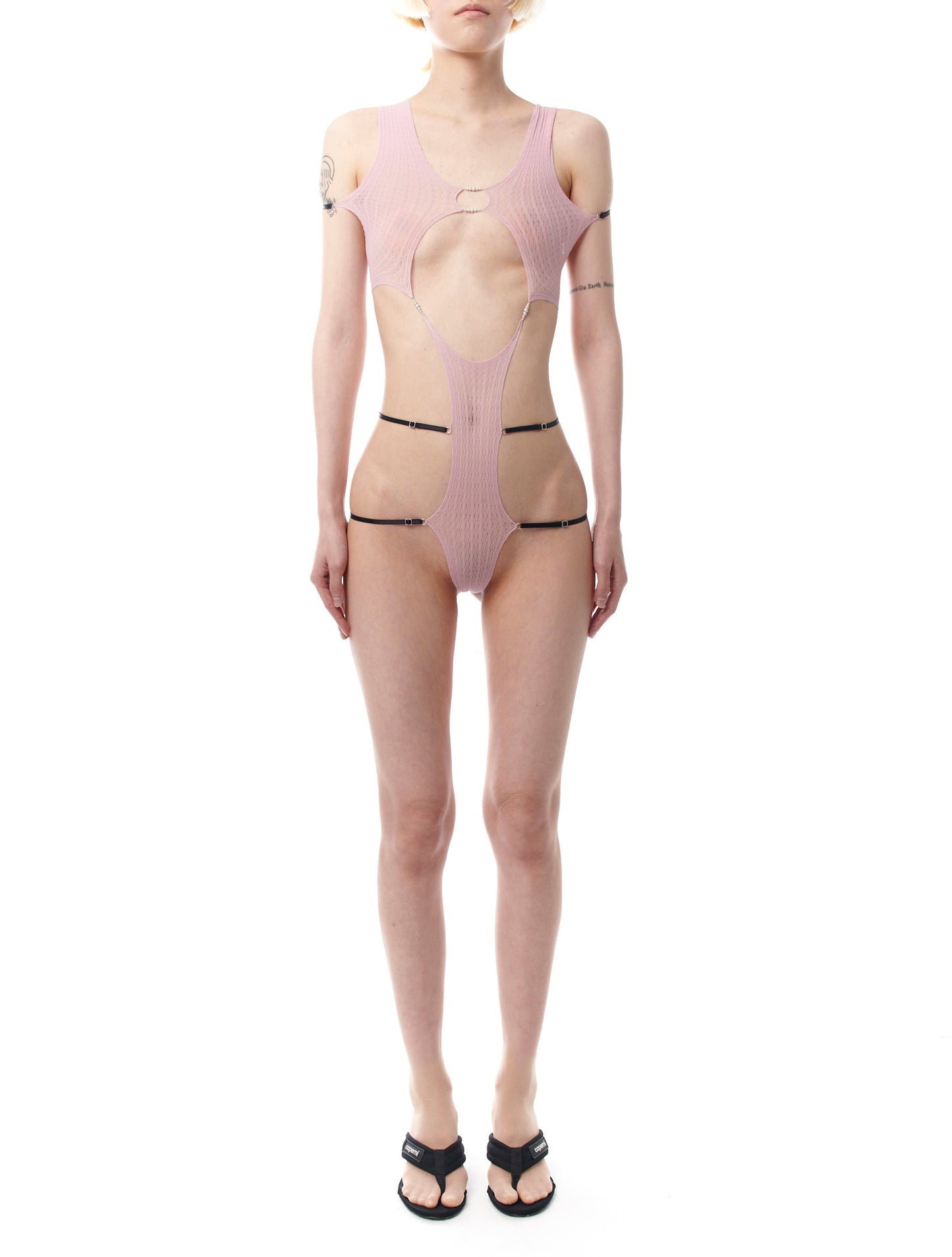 Rui Sheer String Bodysuit