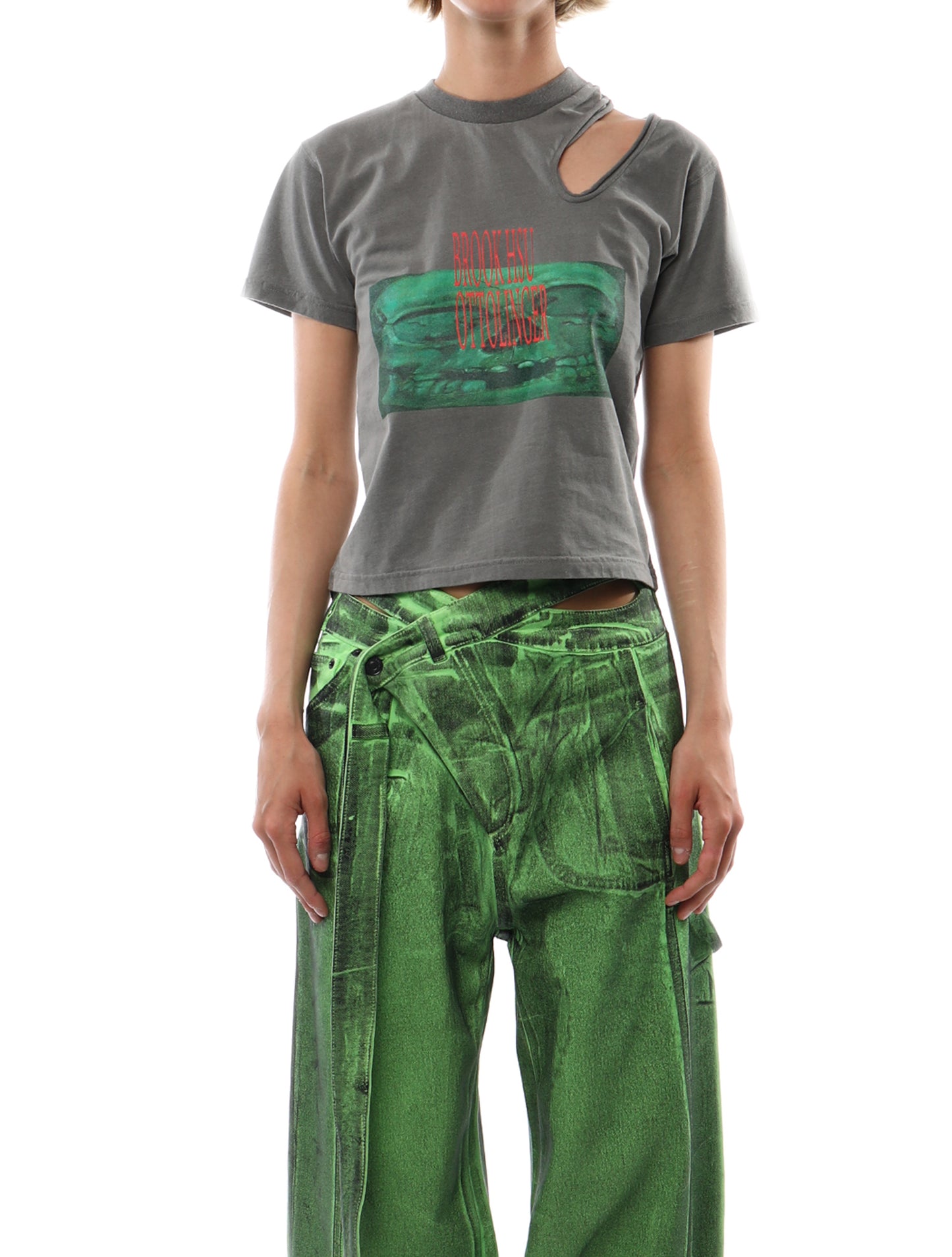 Ottolinger Cutout Cropped T-shirt