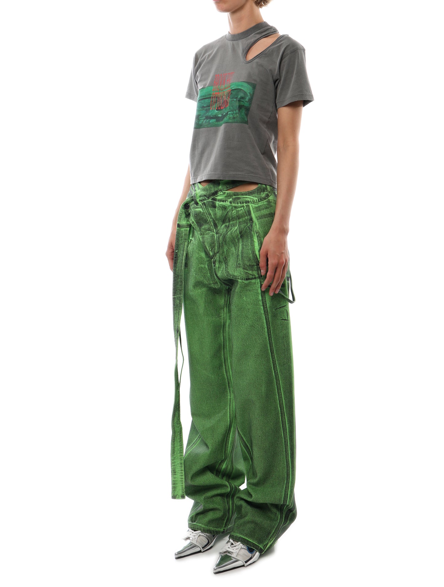 Ottolinger Cutout Cropped T-shirt