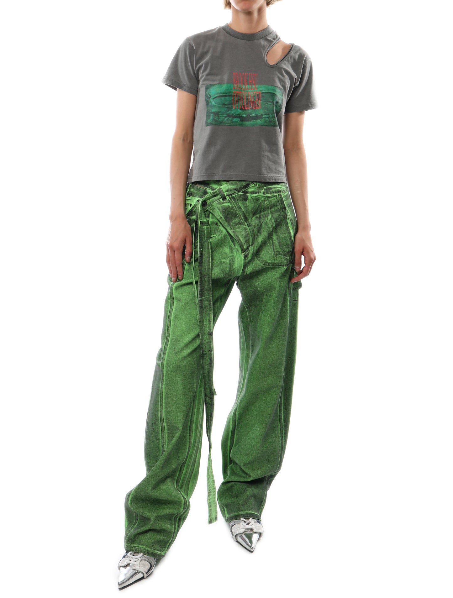 Ottolinger Cutout Cropped T-shirt