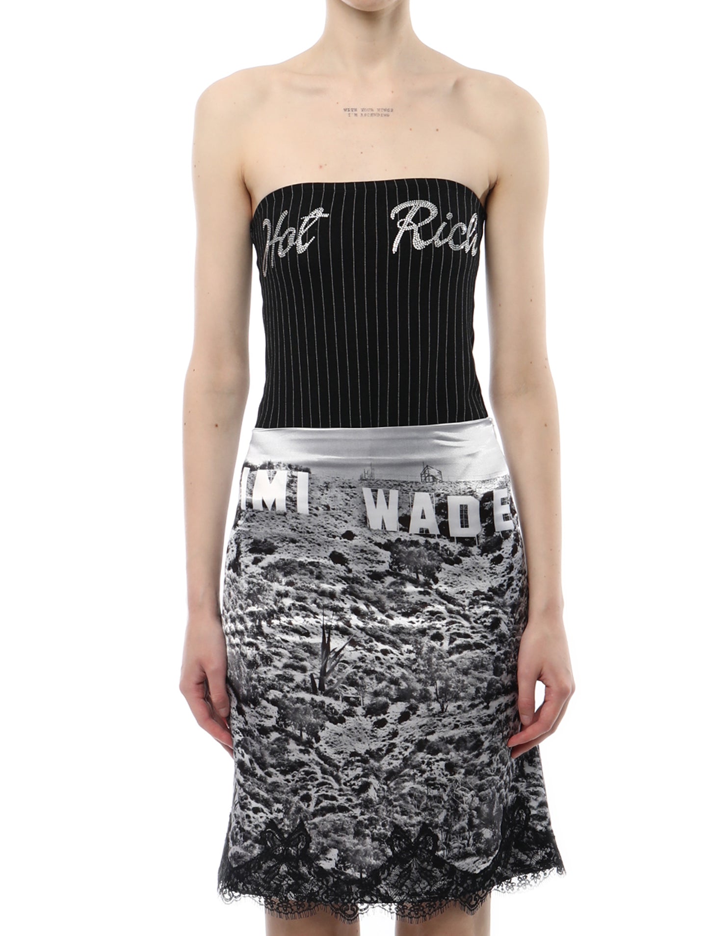 AVAVAV Hot Rich Embellished Bodysuit