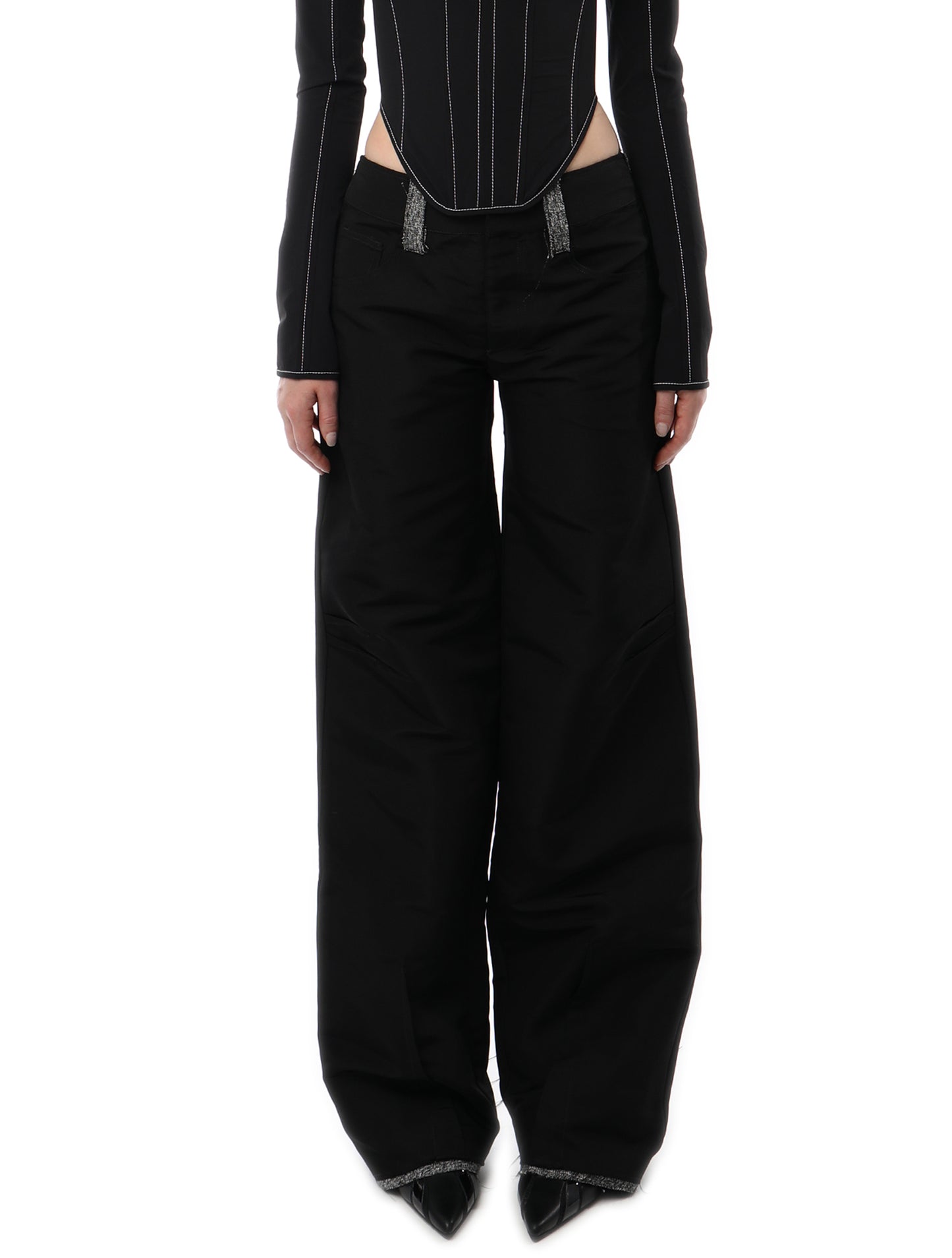Paula Canovas del Vas Fraying Trousers