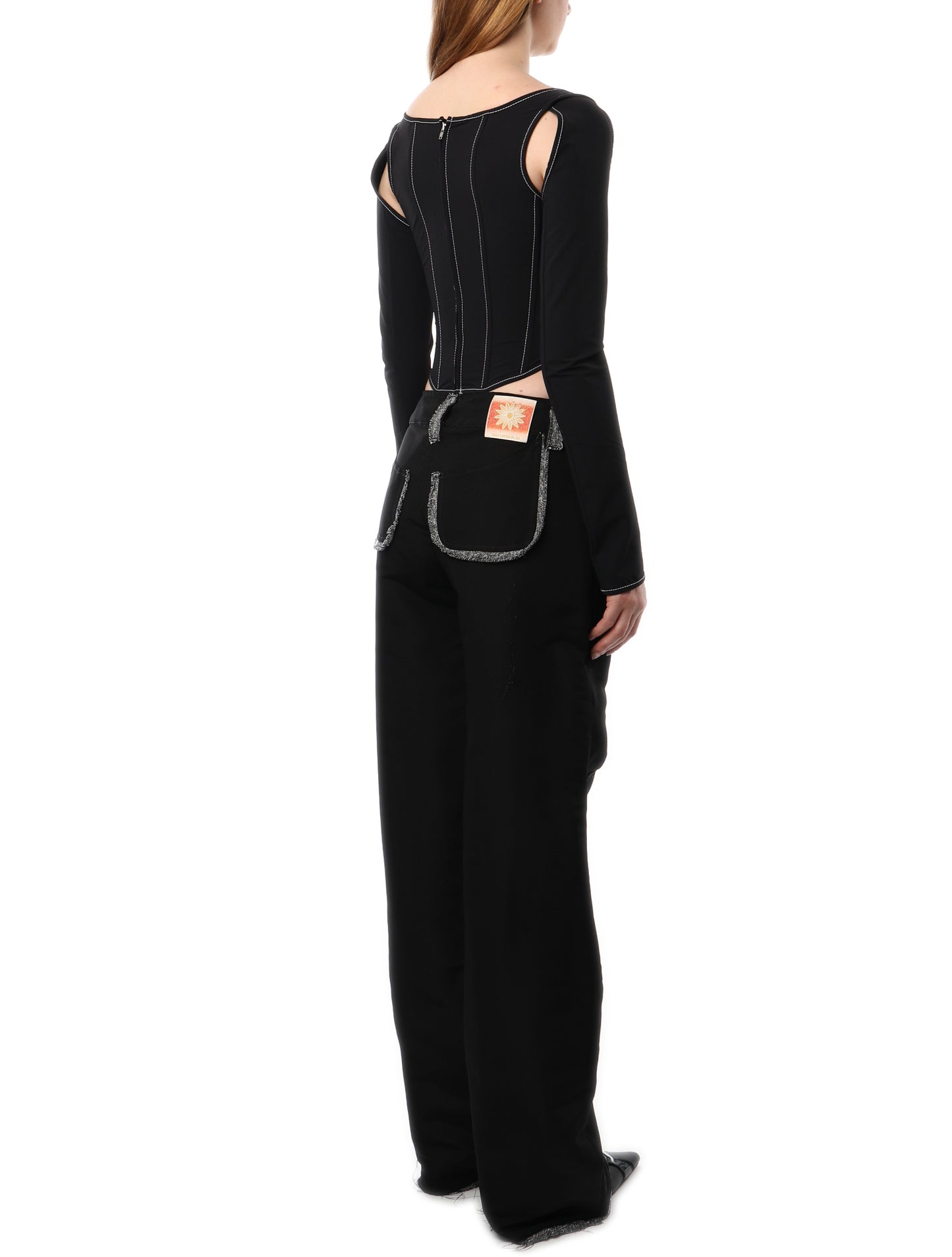 Paula Canovas del Vas Fraying Trousers