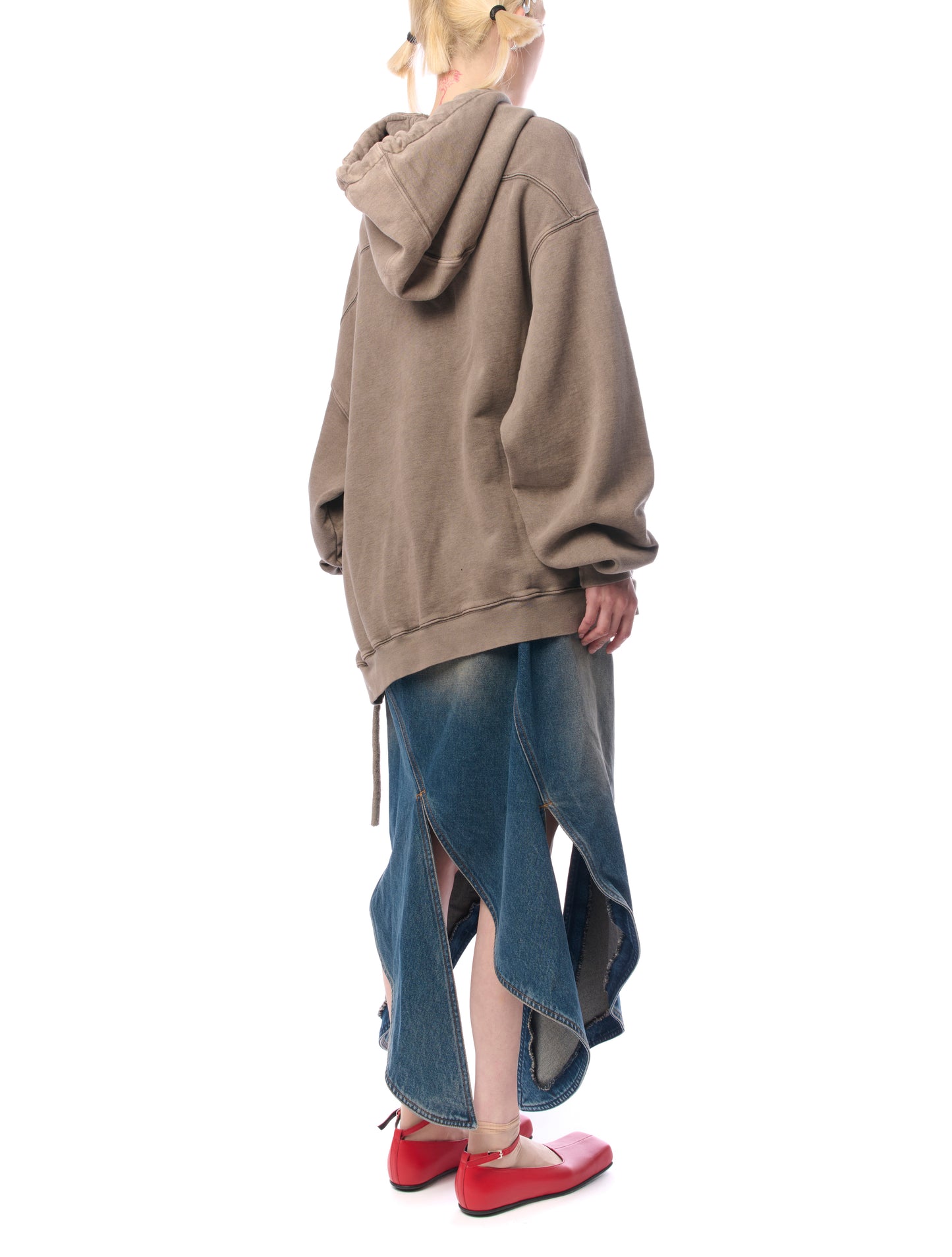 Ottolinger Deconstructed Cut-Out Hoodie