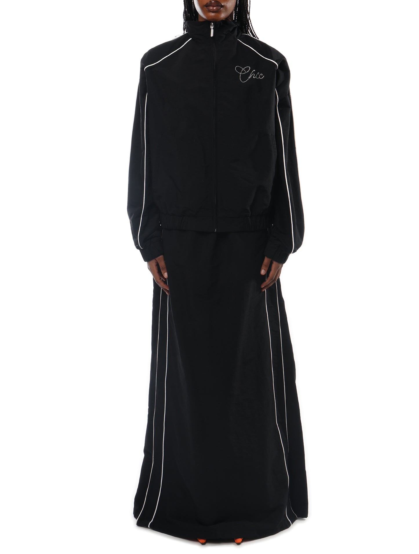 ABRA Black Chic Tracksuit Jacket