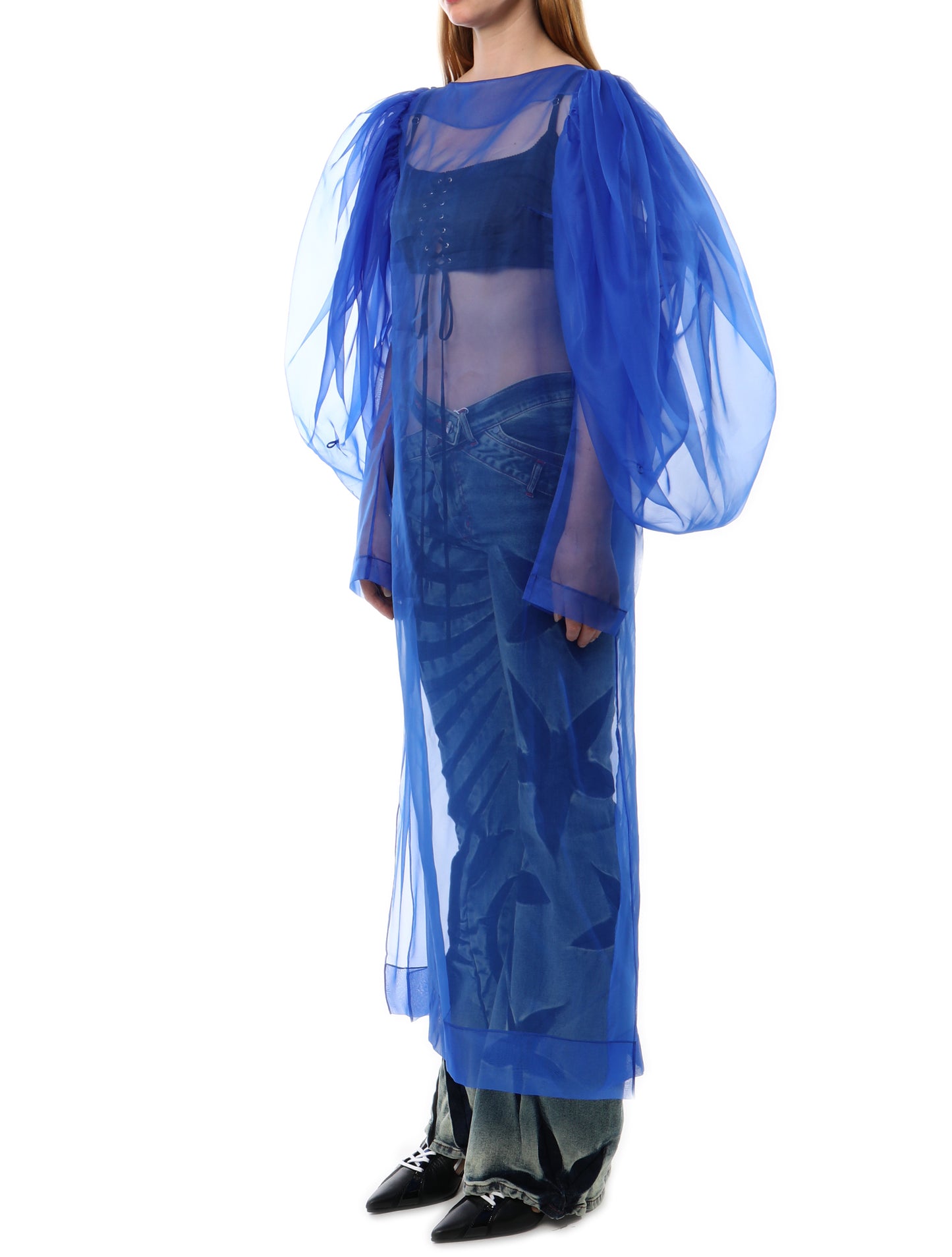 Paula Canovas del Vas Sheer Catana Dress