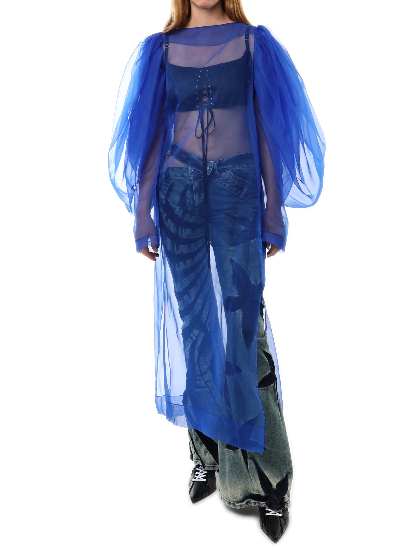 Paula Canovas del Vas Sheer Catana Dress