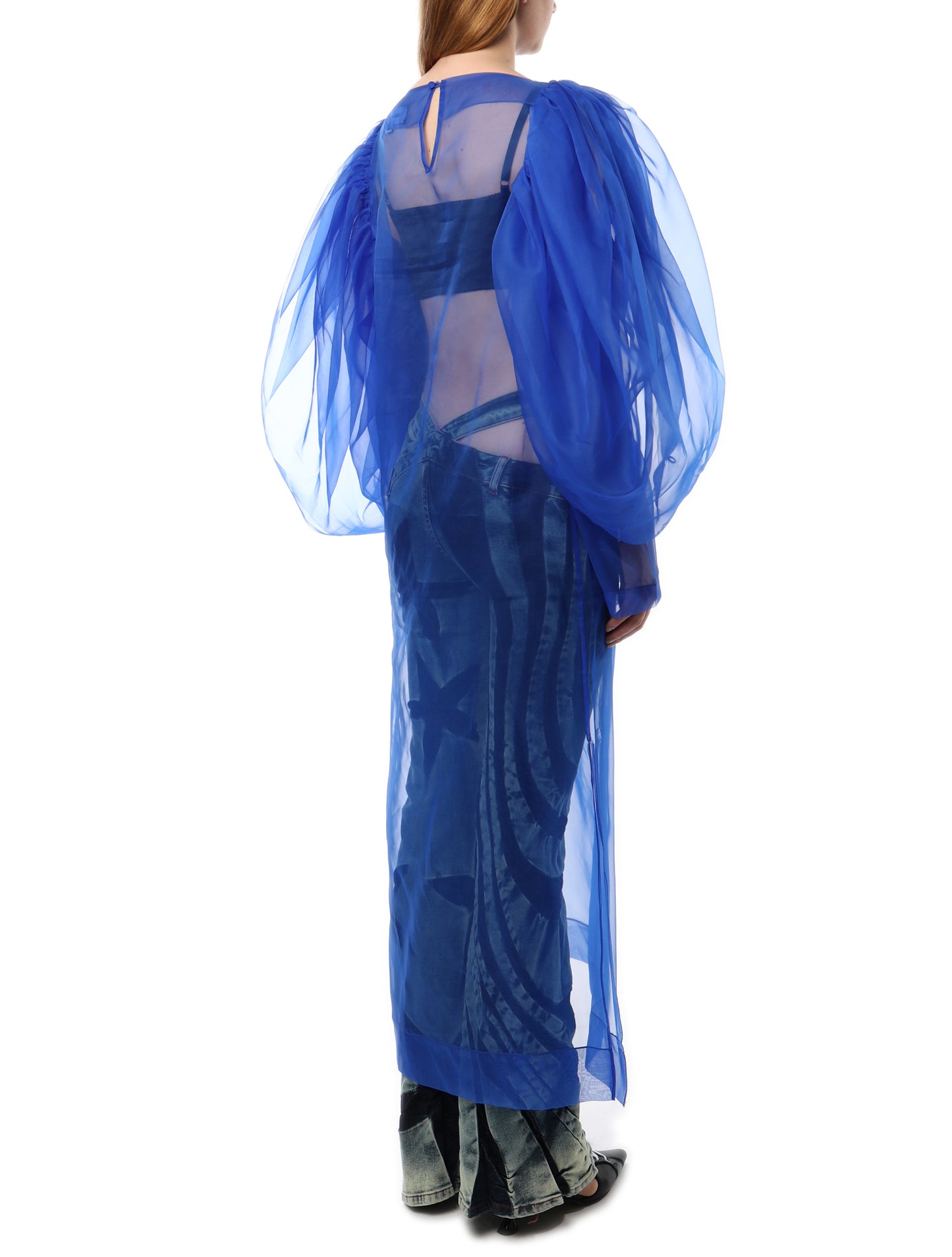 Paula Canovas del Vas Sheer Catana Dress