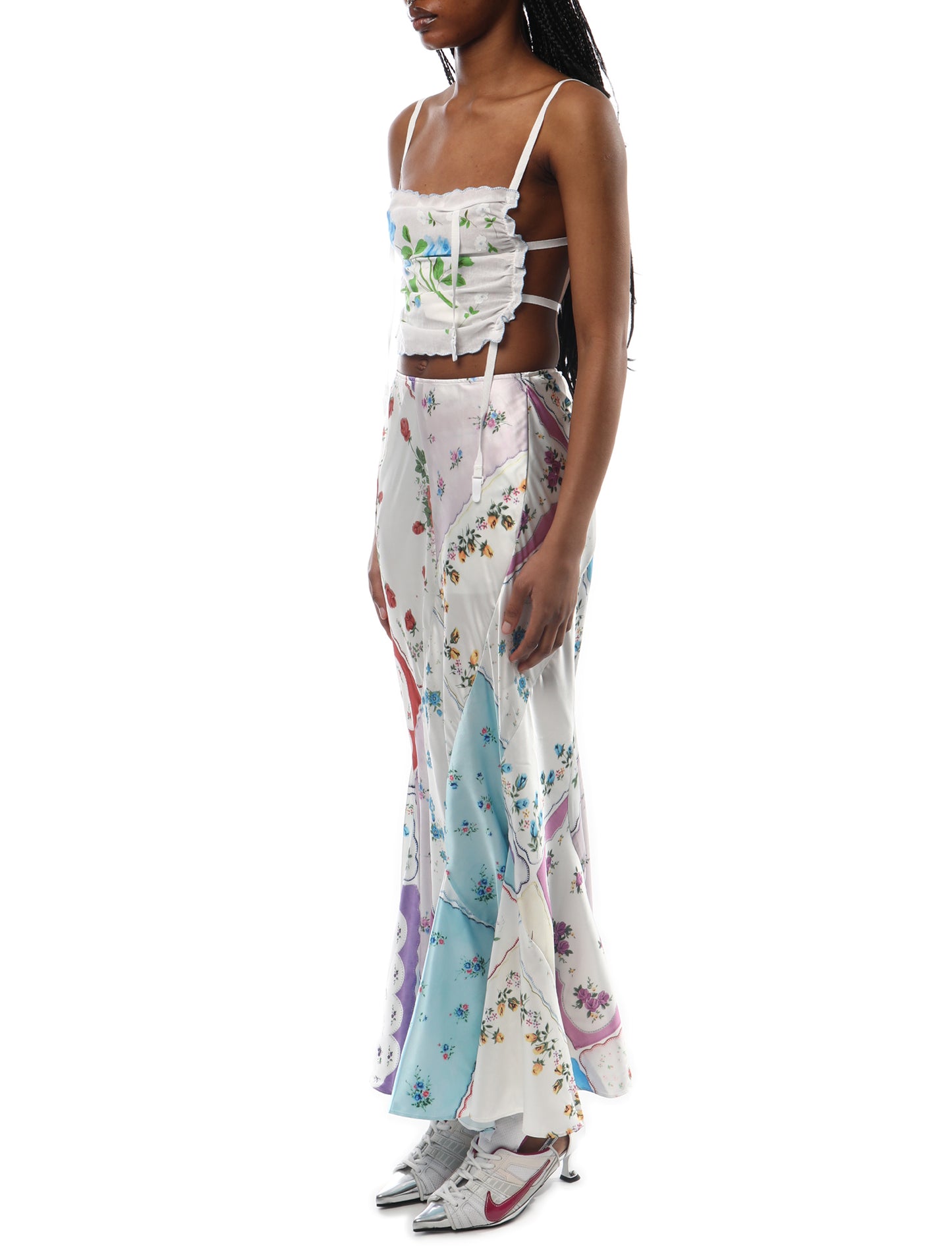 Yuhan Wang Handkerchief Flared Skirt