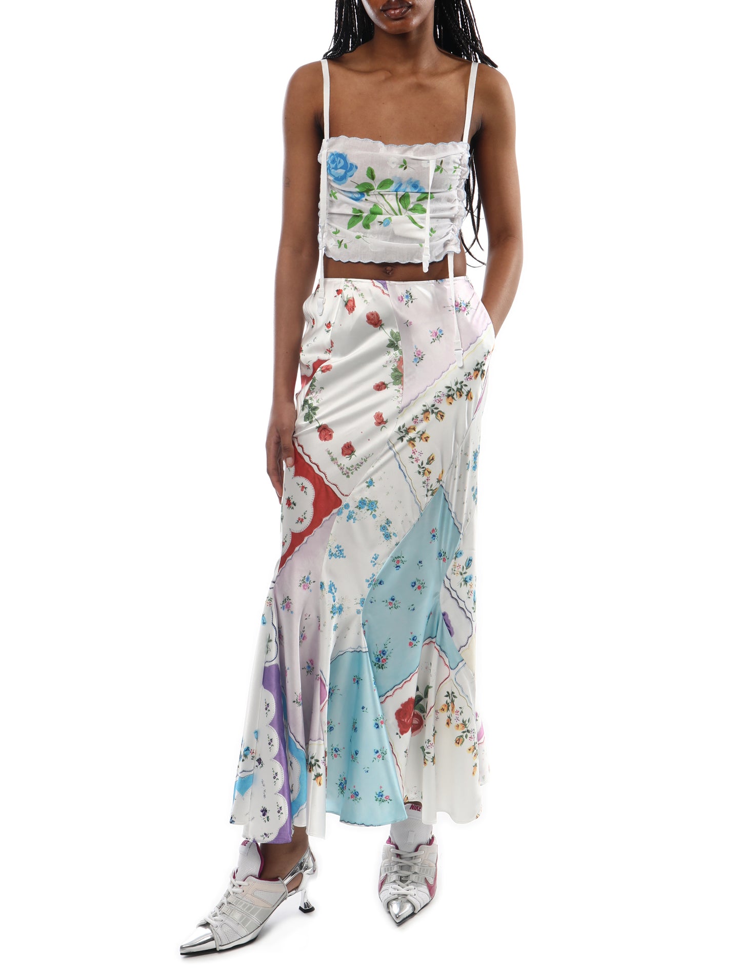 Yuhan Wang Handkerchief Flared Skirt