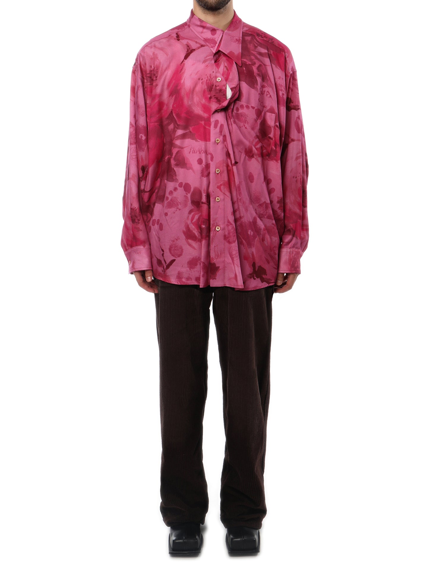 Magliano Huge Peonia Twisted Shirt