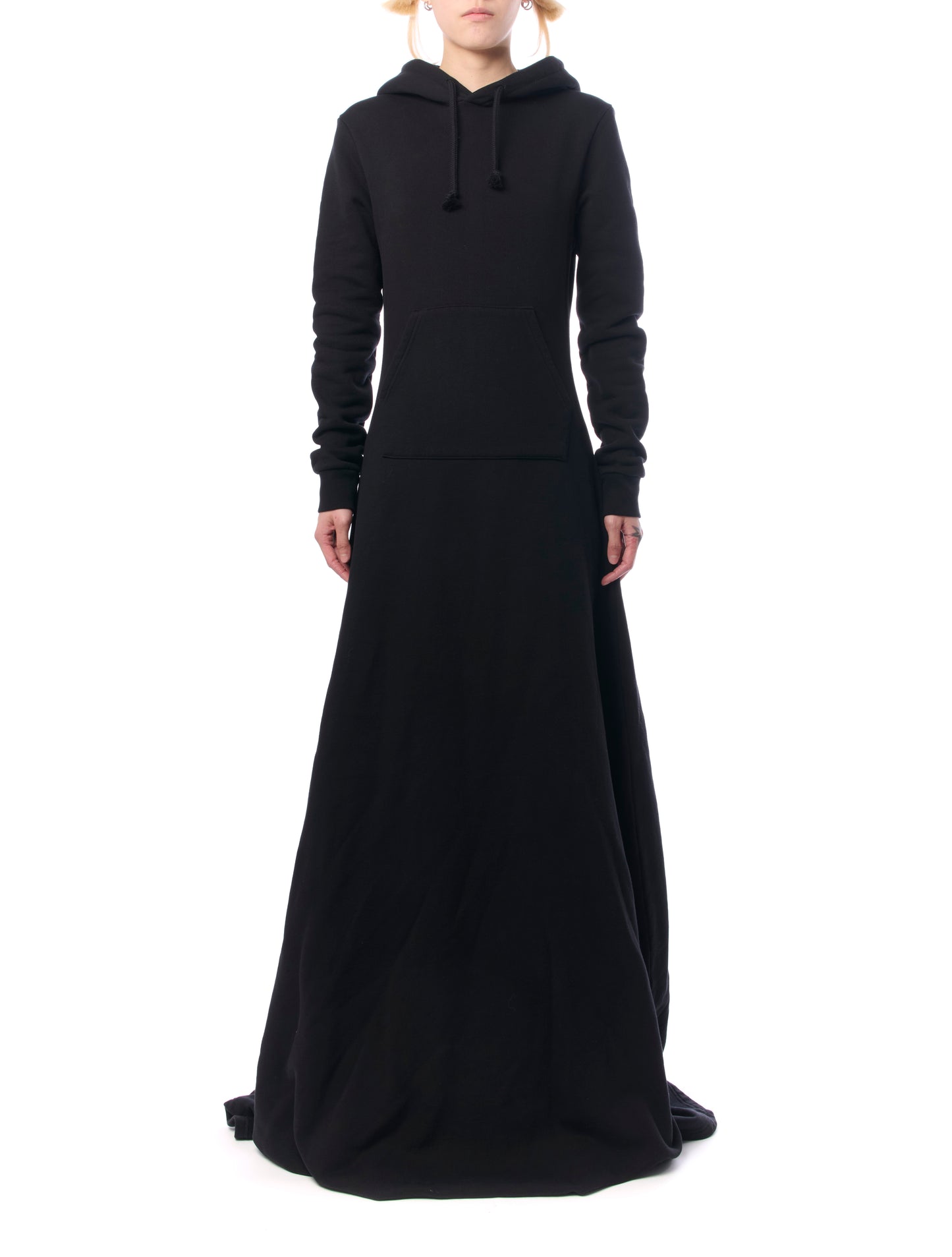 ABRA Black Pagan Hoodie Dress