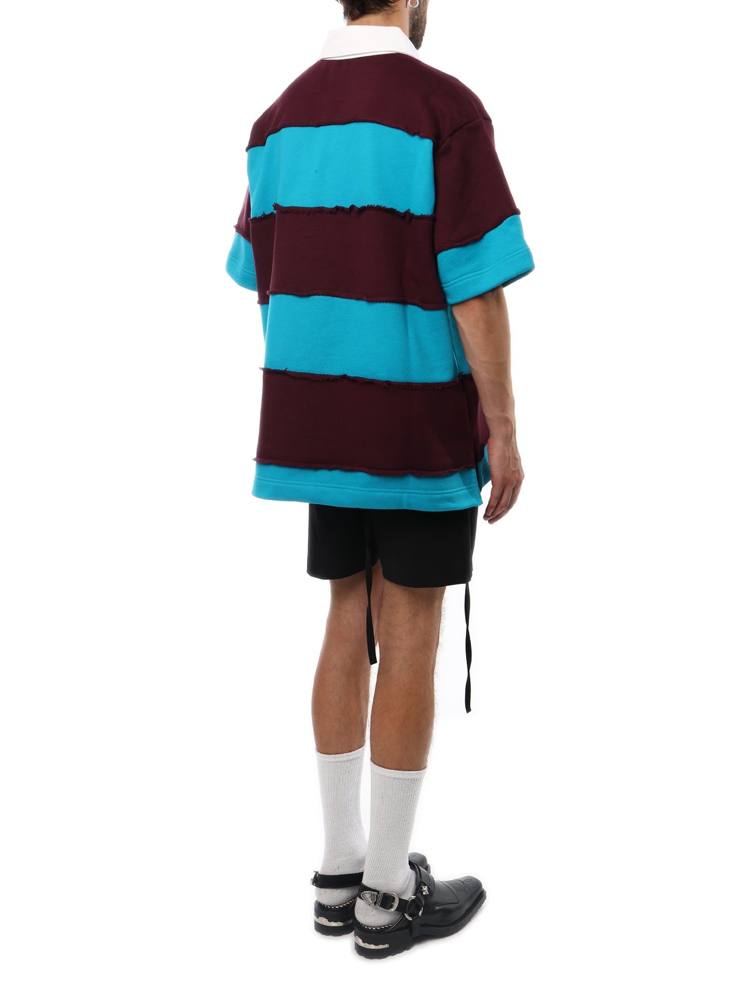 Botter Raw Edge Stripped Polo