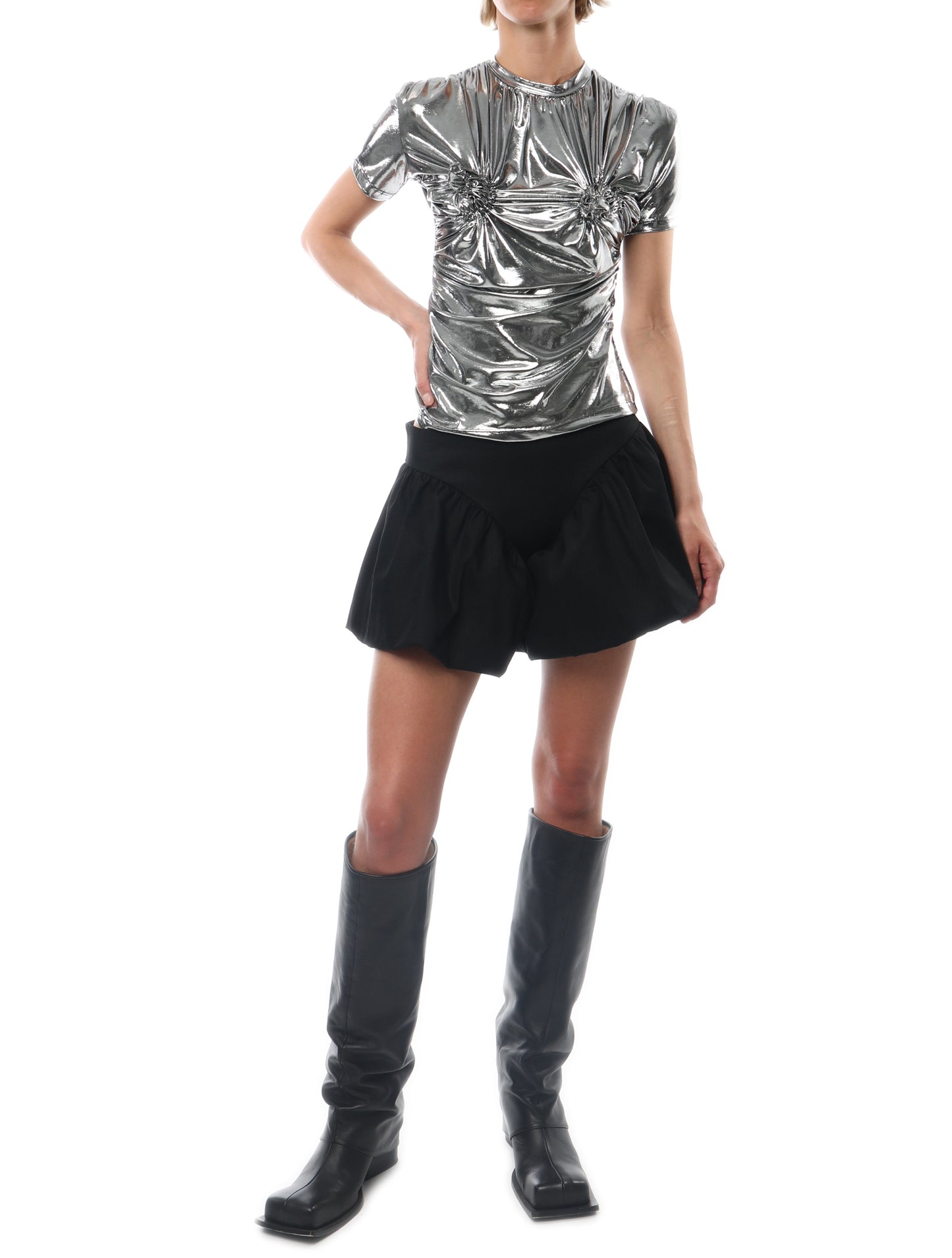 Vaquera Titty Twister Silver Top