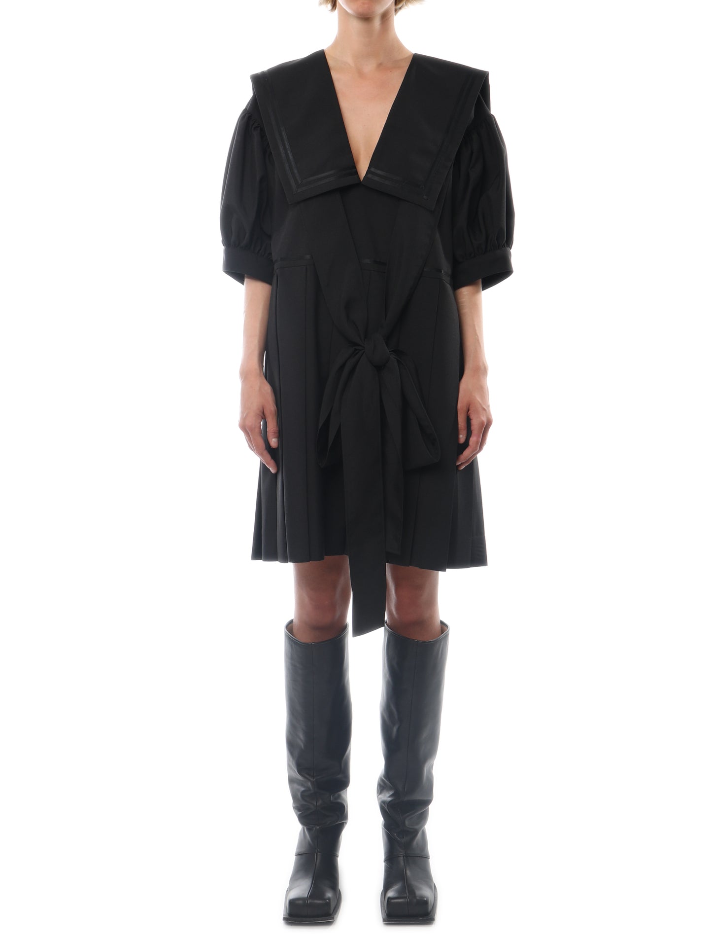 Vaquera Sailor Black Dress