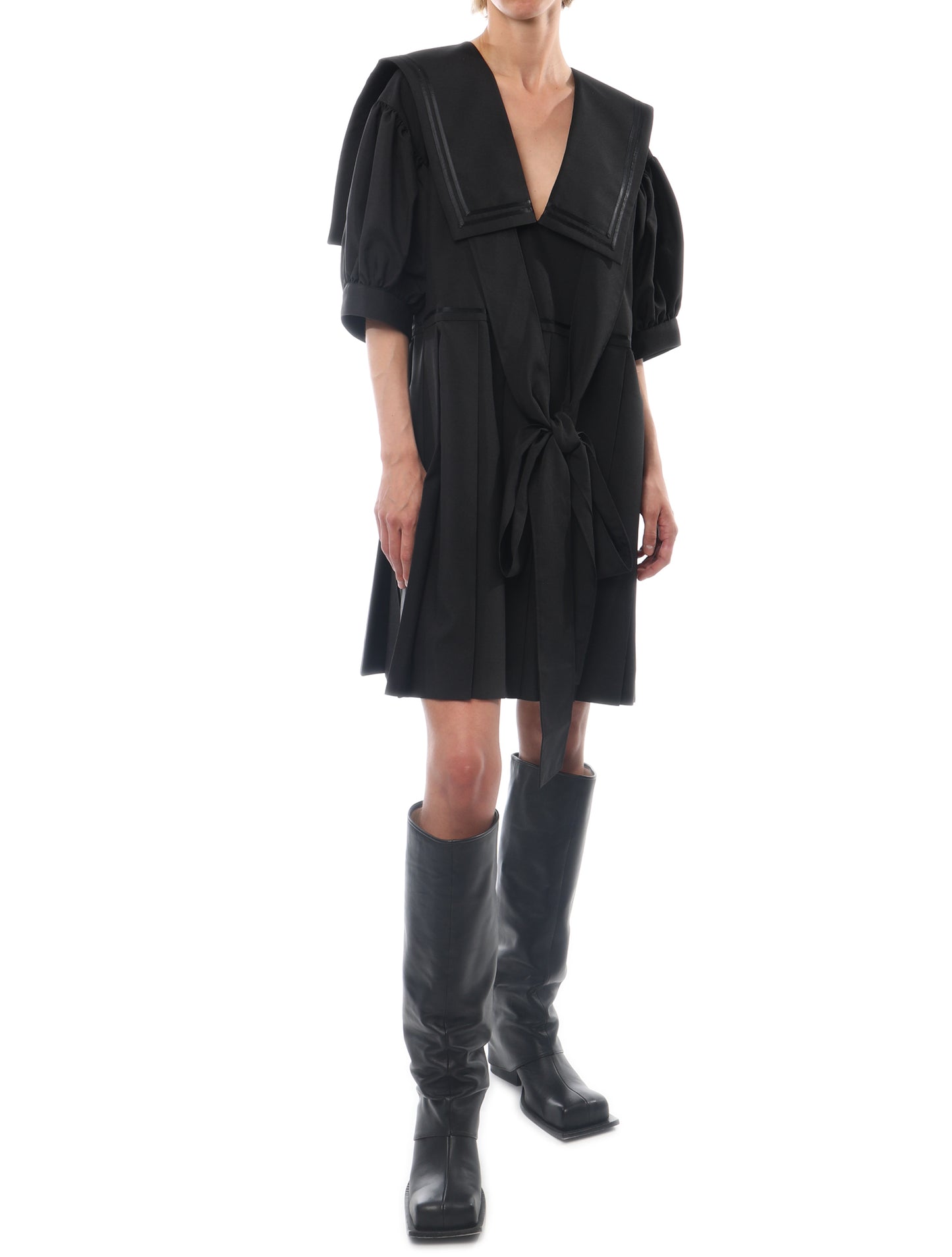 Vaquera Sailor Black Dress