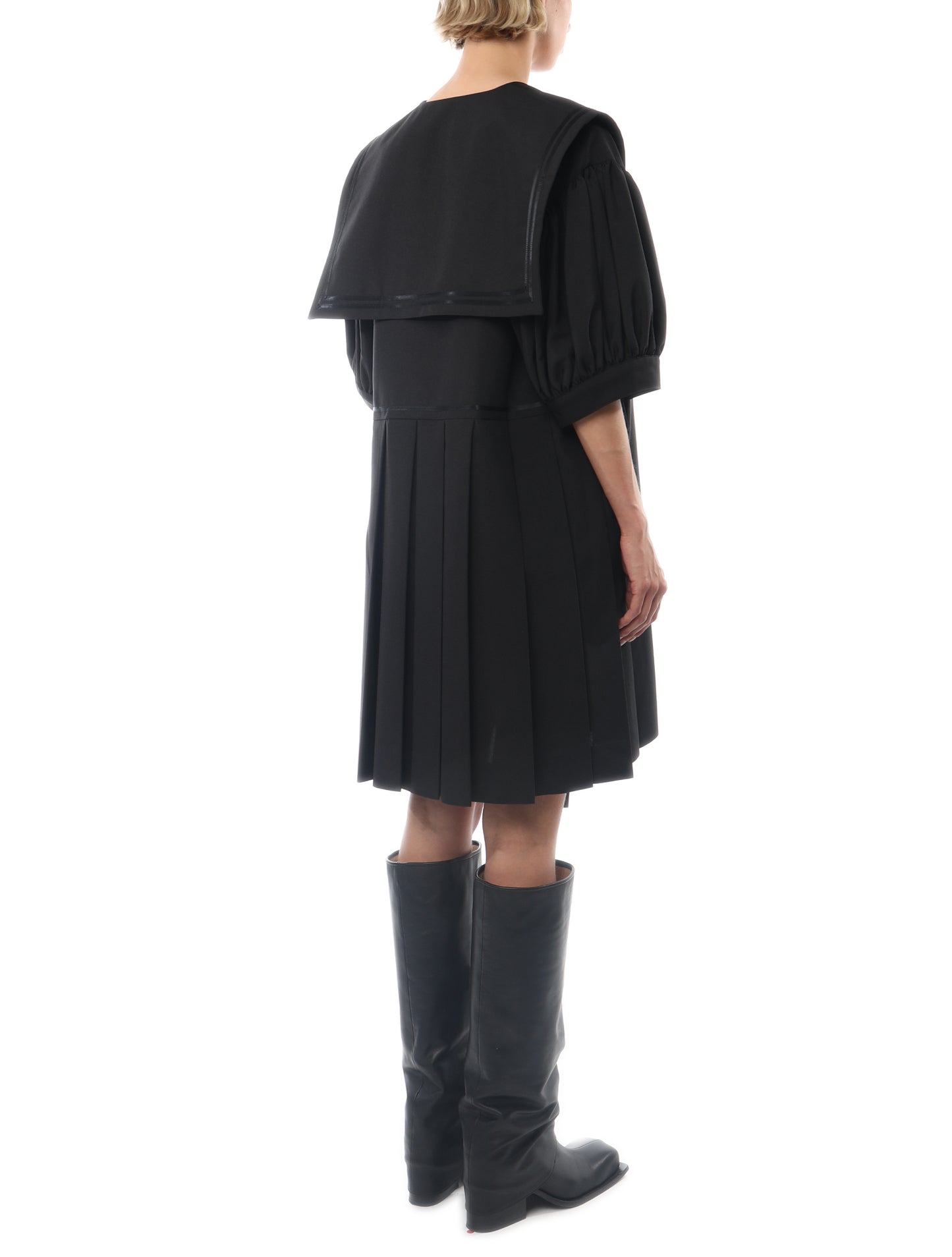 Vaquera Sailor Black Dress