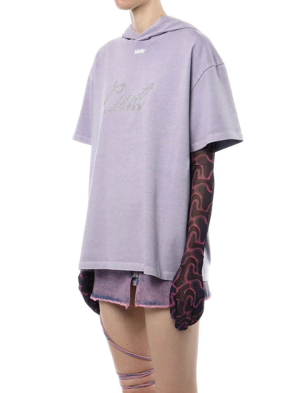 AVAVAV Purple Mesh Gloves