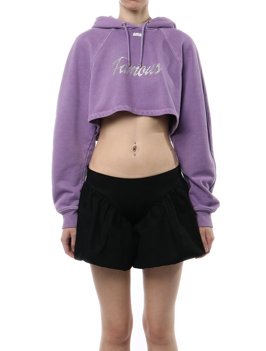 AVAVAV Famous Cropped Hoodie