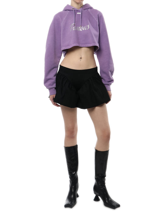 AVAVAV Famous Cropped Hoodie