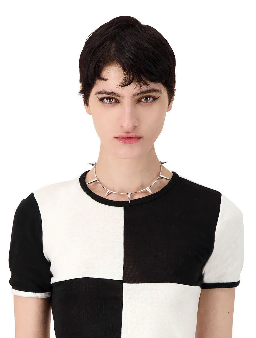 Justine Clenquet Gill Palladium Chocker