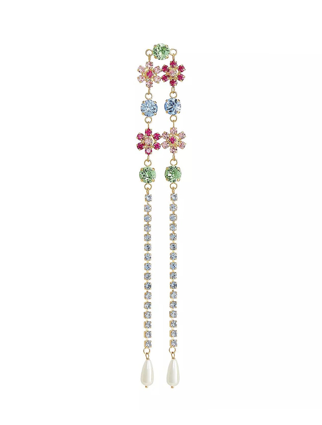 Sorcha O'Raghallaigh Multi Colour Drop Earring