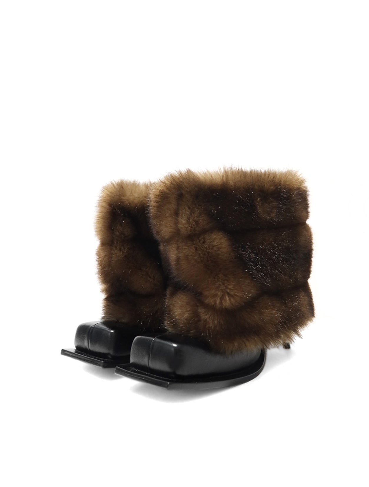 Fidan Novruzova Iman Fur Trouser Boots