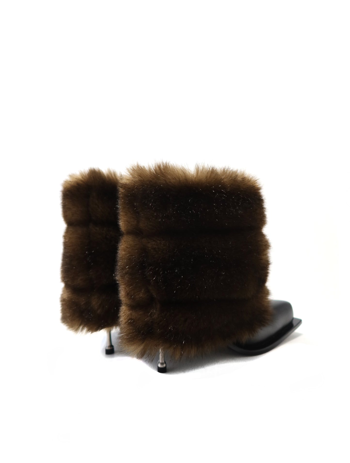 Fidan Novruzova Iman Fur Trouser Boots