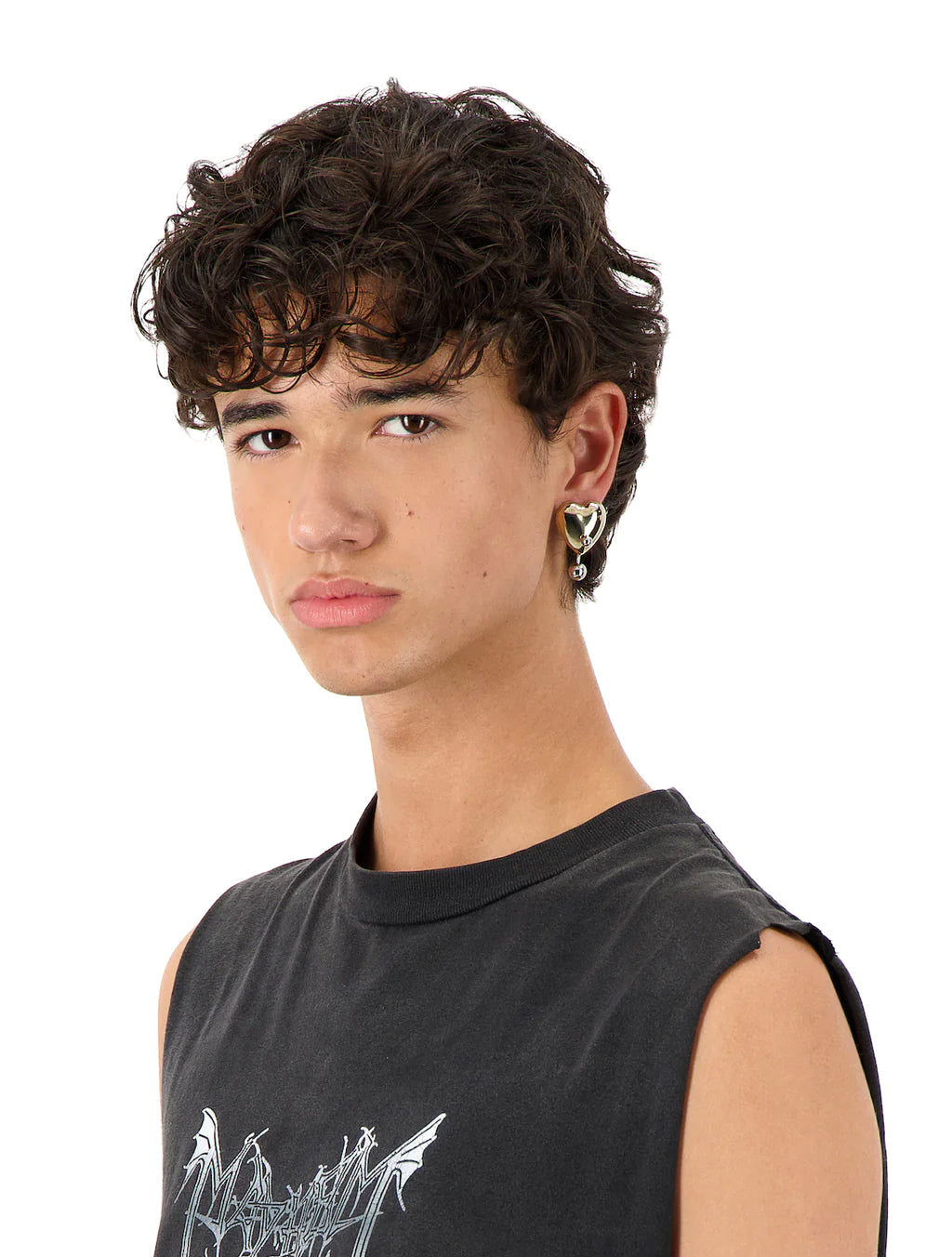 Justine Clenquet Nic Gold Earrings