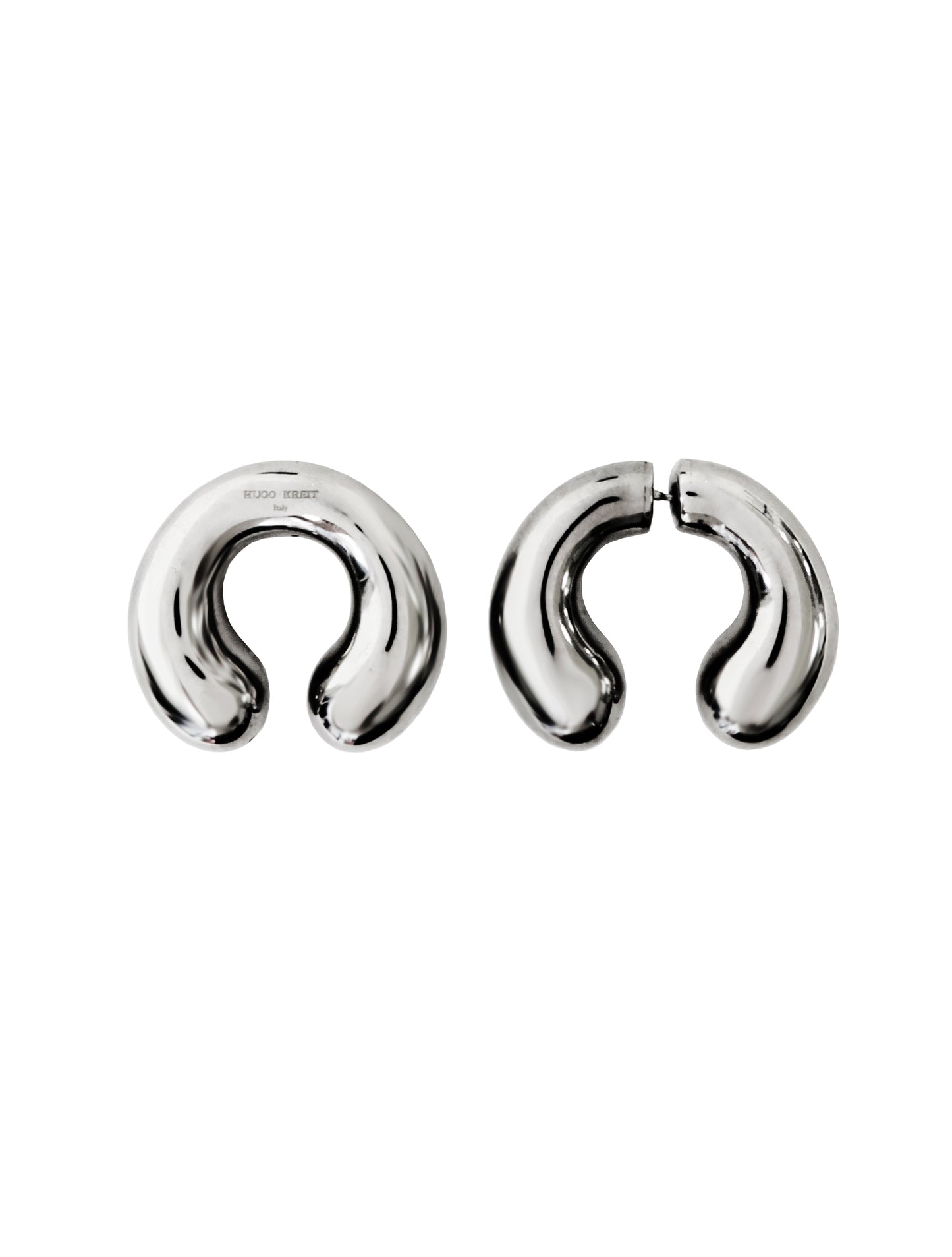Hugo Kreit Silver Pistil Ear Set