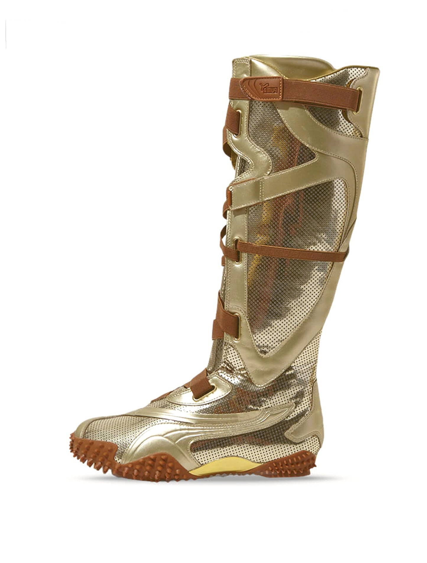 Ottolinger x Puma Mostro Gold Tall Sneaker Boots