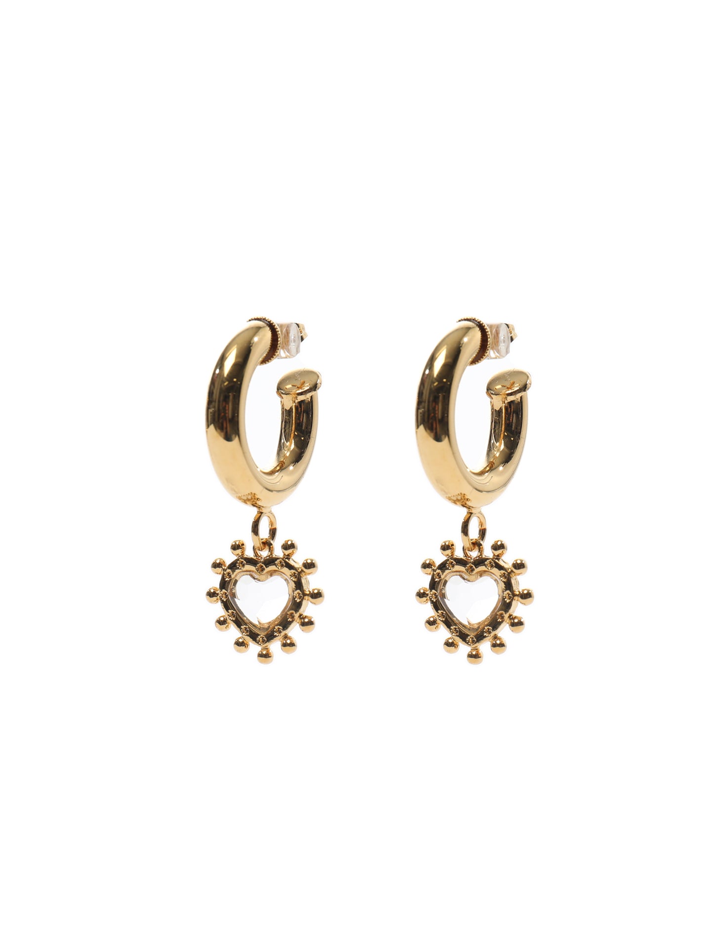Sorcha O'Raghallaigh Gold Cupid Hoops