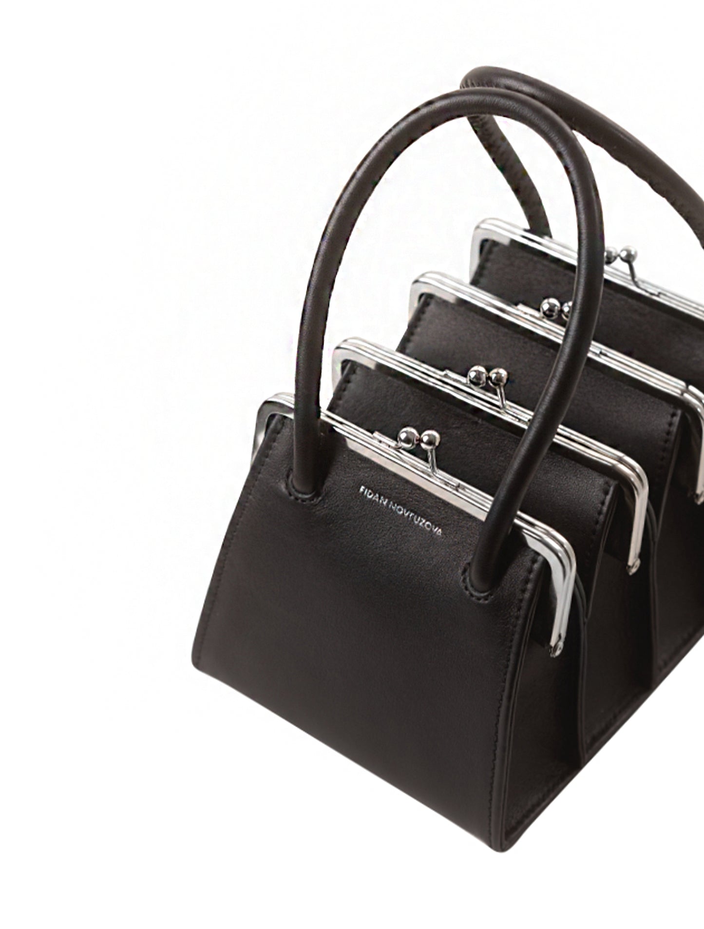 Fidan Novruzova Four Clasp Boa Bag