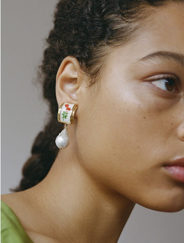 Saf Safu Rosa Earrings