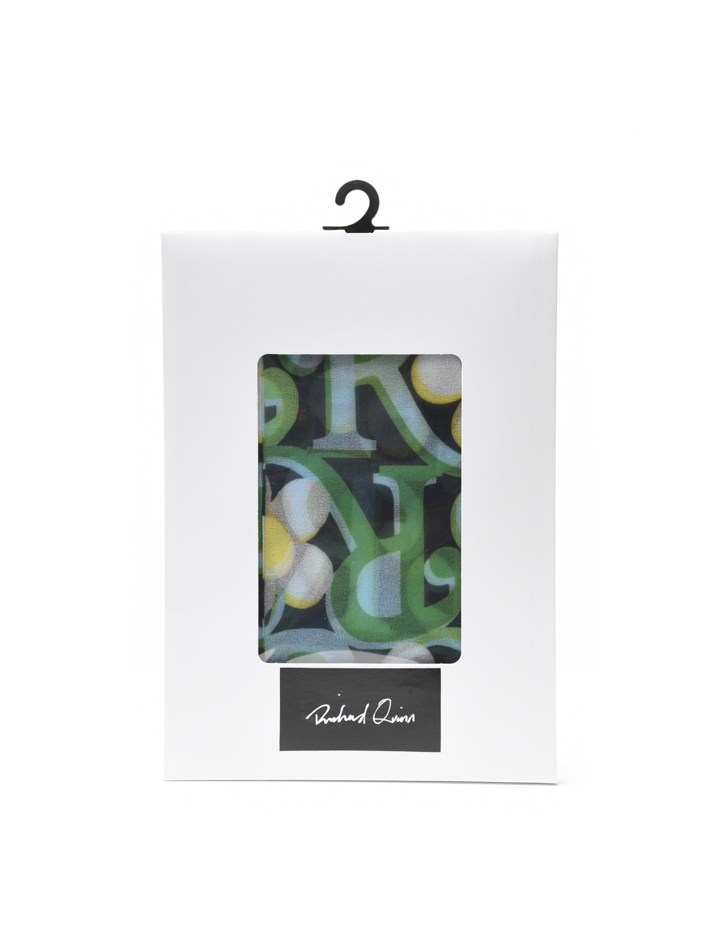 Richard Quinn Green RQ Printed Sheer Tights