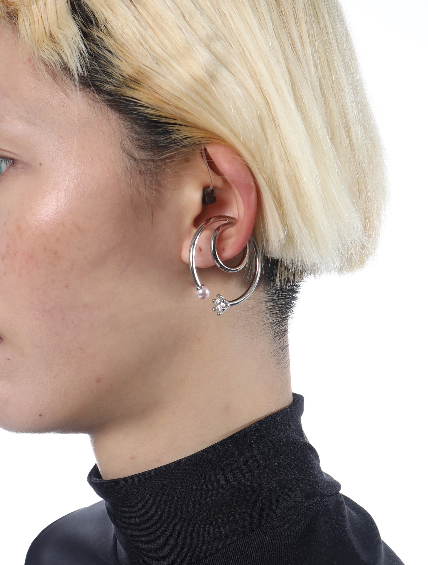 D'heygere Toi Et Moi Piercing Ear Cuff