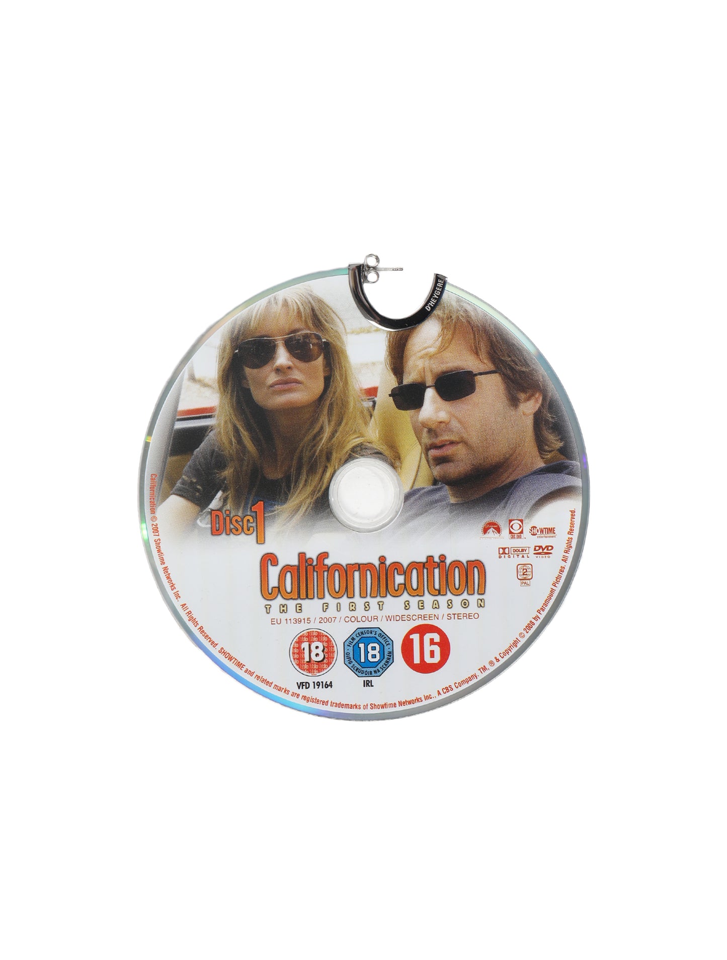 D'heygere DVD Hoop Earring