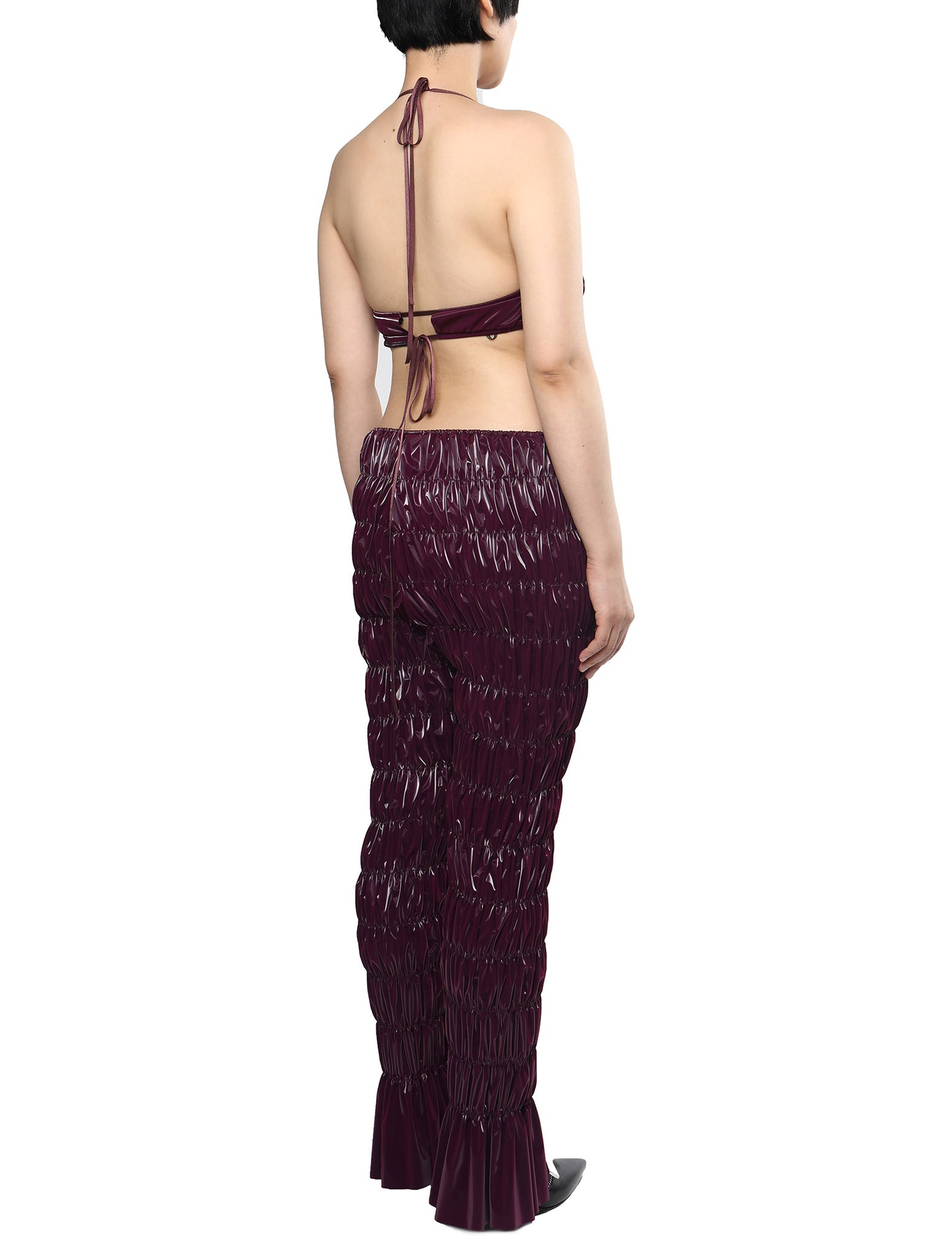 Ester Manas Wind Flower Crop Top
