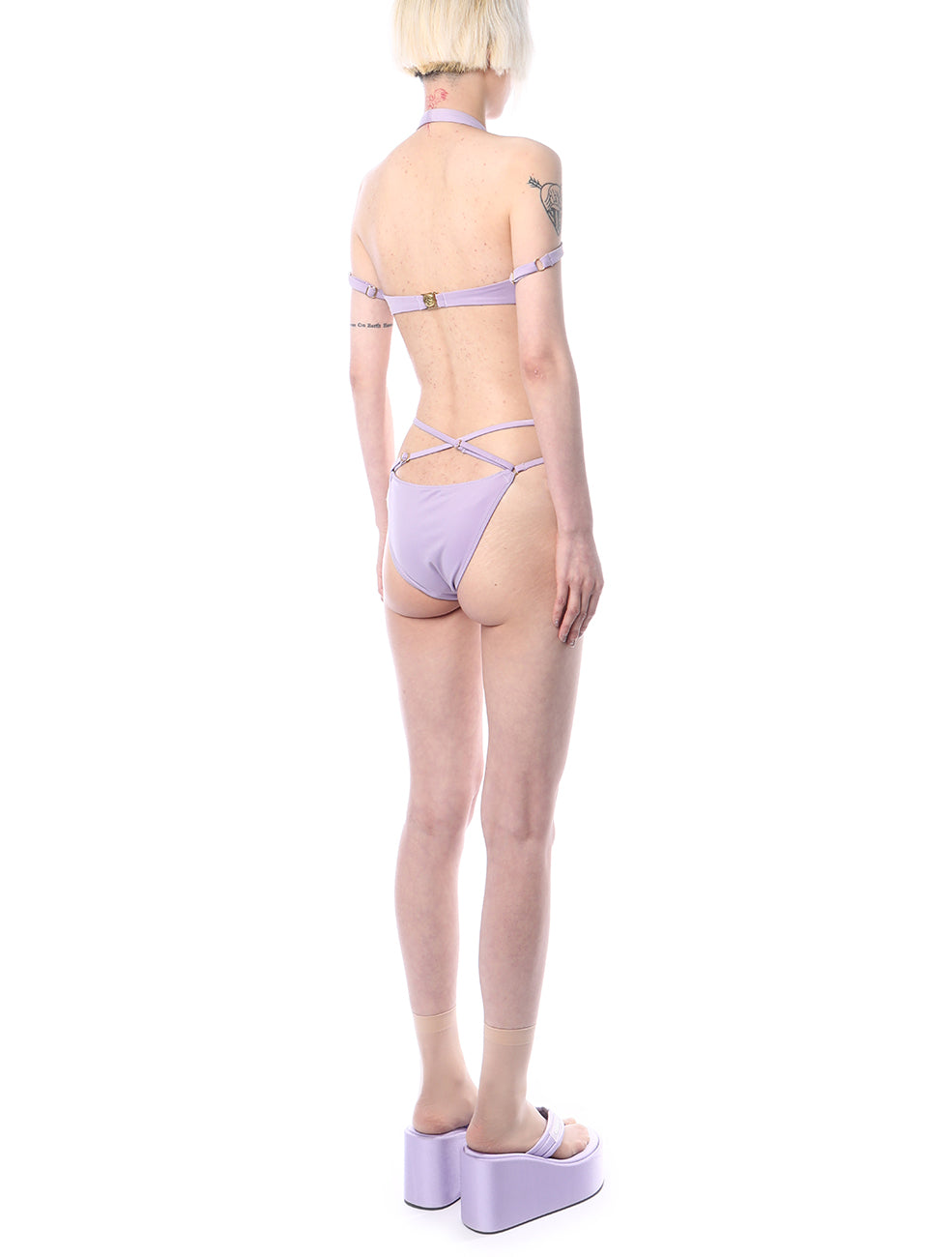 RoomSERVICE x Shyness exclusive Lilac Bat Swimsuit